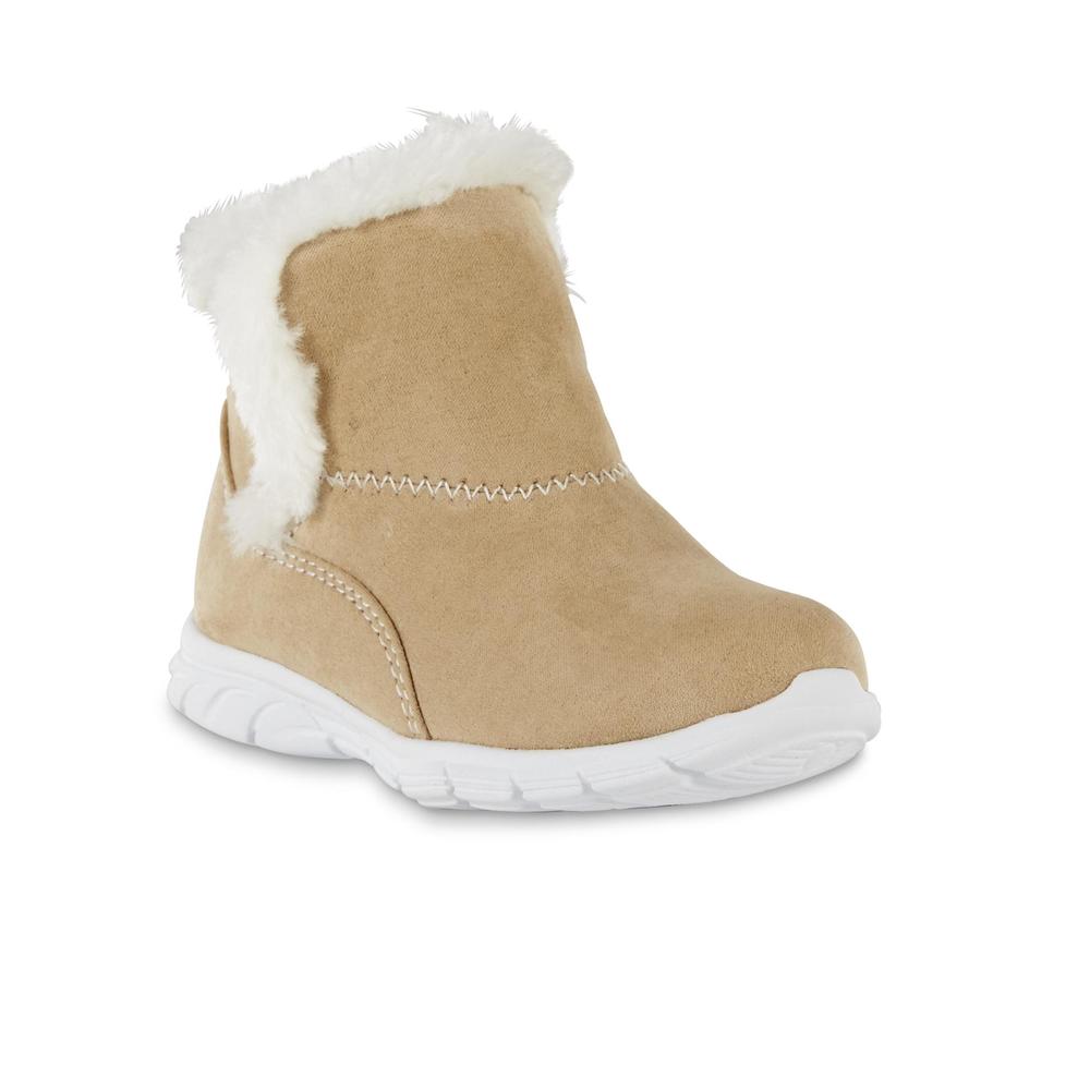 Canyon River Blues Toddler Girls' Lil Nessa Tan/White Ankle Boot