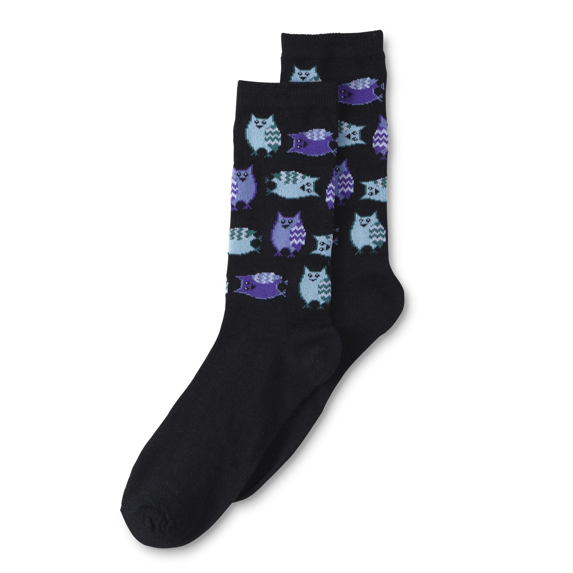 Joe Boxer Junior's Novelty Socks - Owls