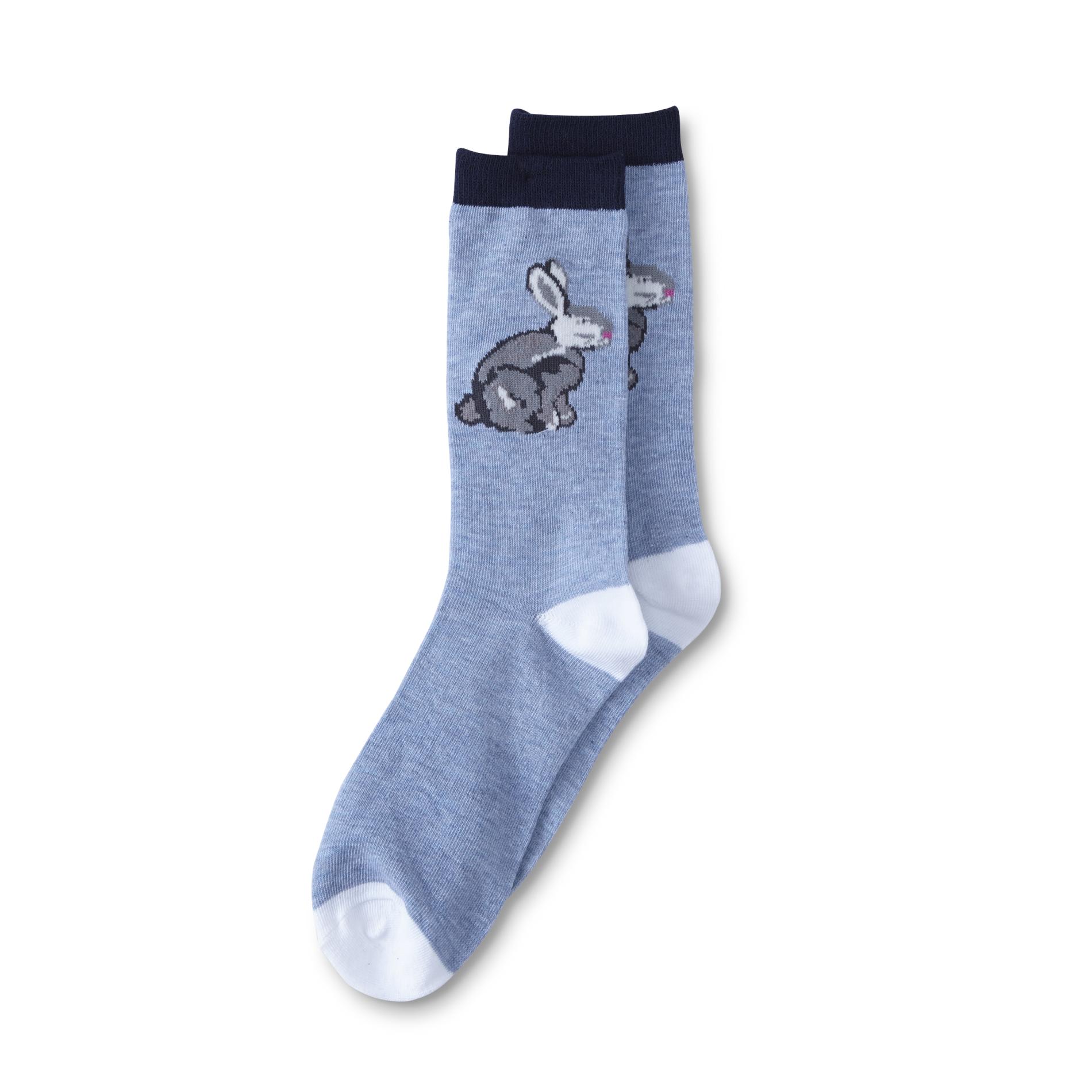 Joe Boxer Junior's Novelty Socks - Bunny