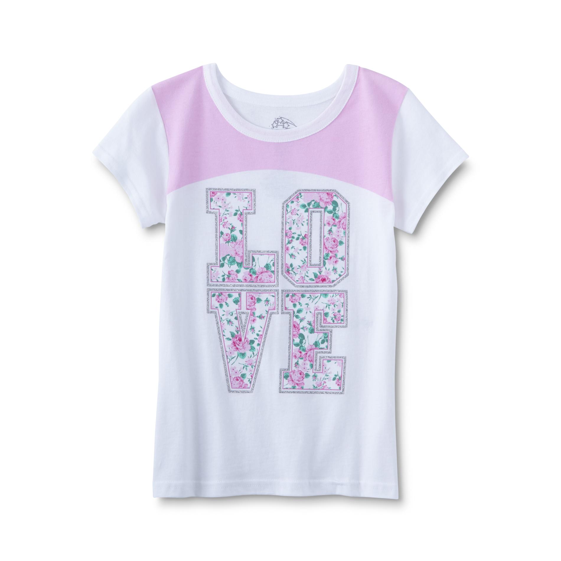 Route 66 Girls' Graphic T-Shirt - Love