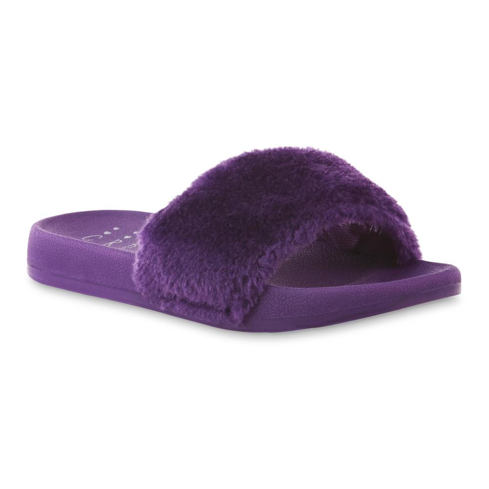 Canyon River Blues Girls' Raina Purple Slide Slipper