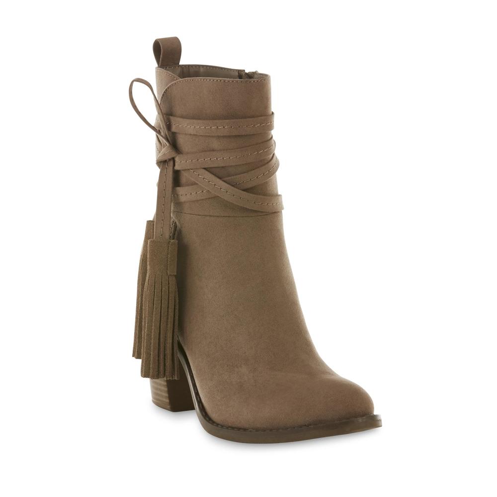 Dolcetta Women's Clifton Taupe High-Heel Boot