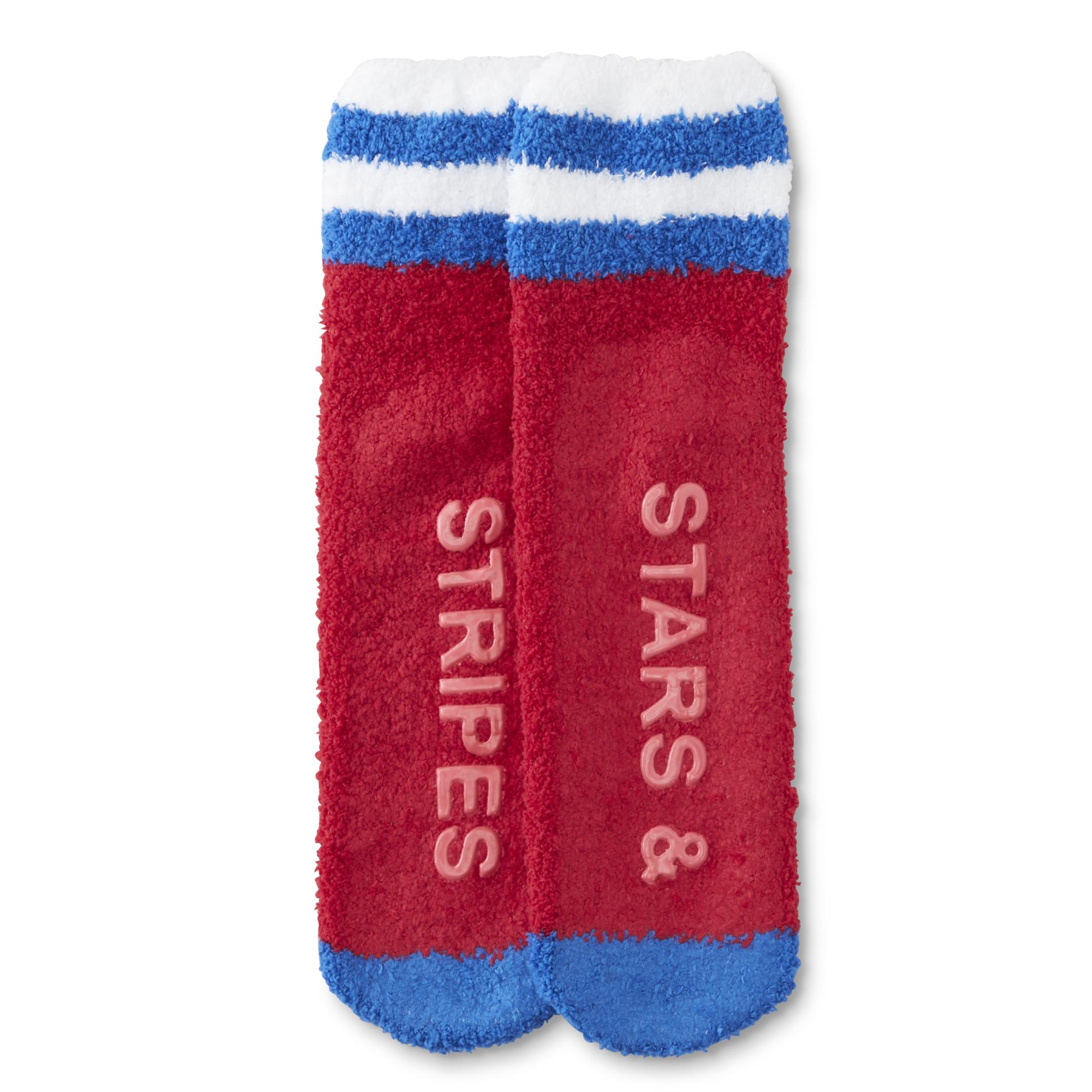 Joe Boxer Juniors' Gripper Socks - Stars & Stripes