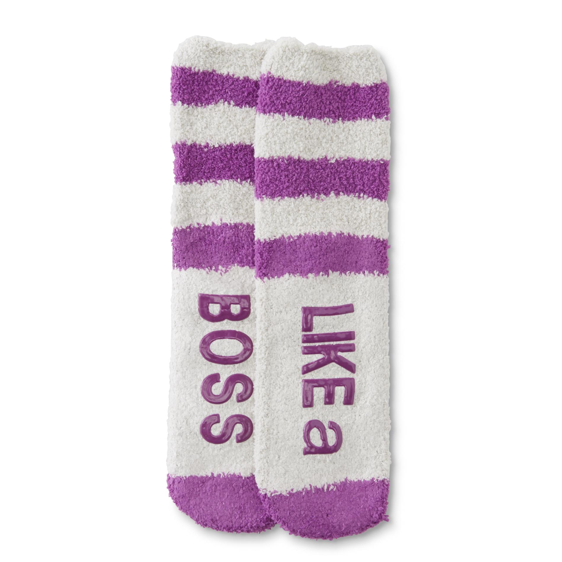 Joe Boxer Juniors' Gripper Socks - Like A Boss