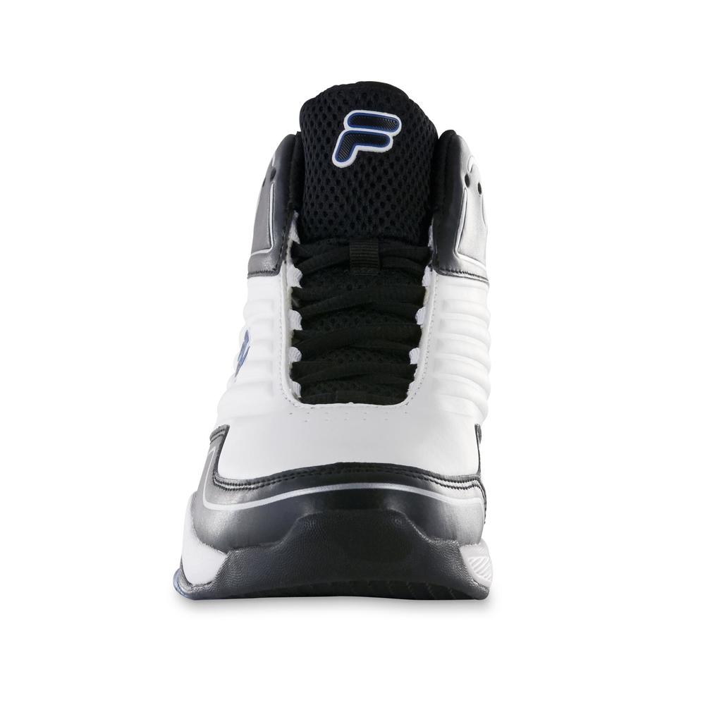 Fila Men's Import Basketball Shoe - White/Black/Blue