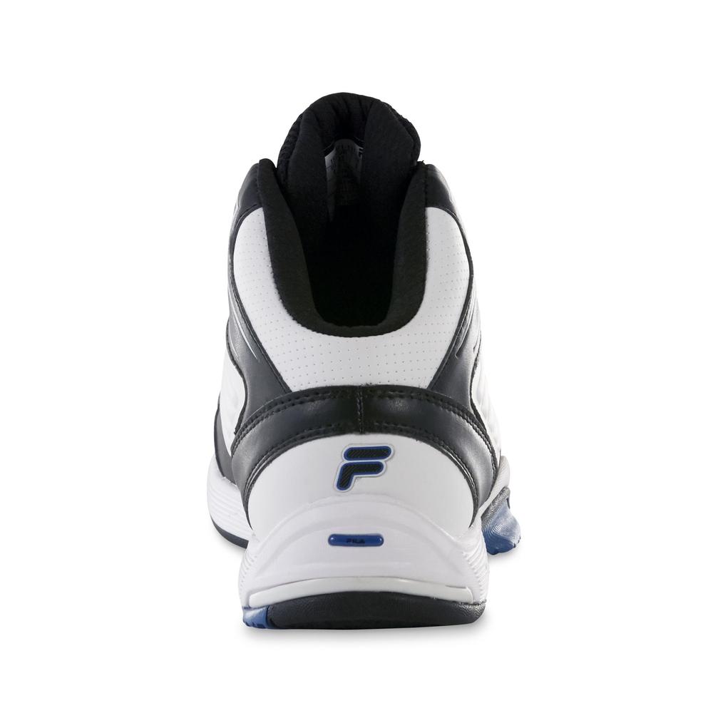 Fila Men's Import Basketball Shoe - White/Black/Blue