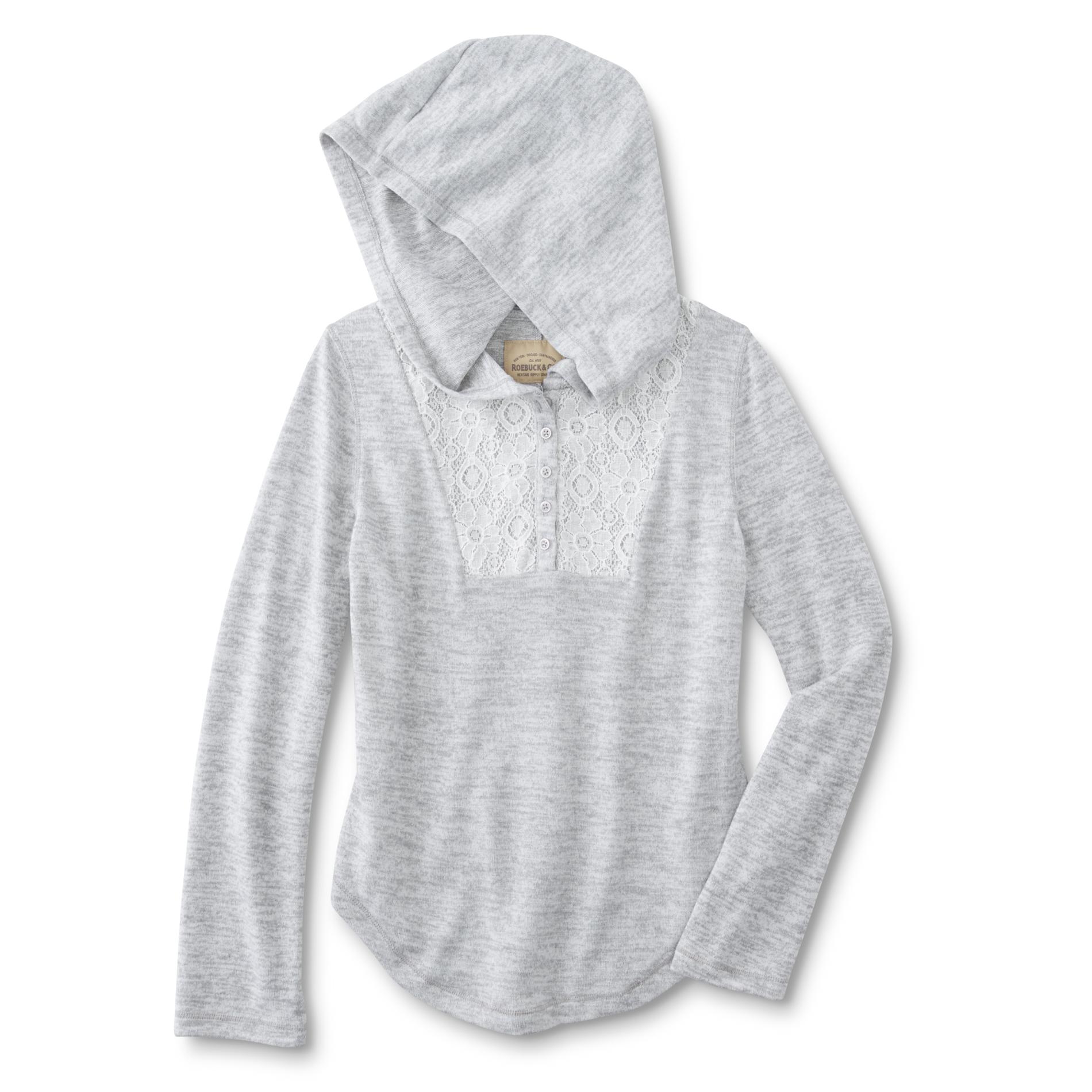ROEBUCK & CO R1893 Girls' Hooded Sweater