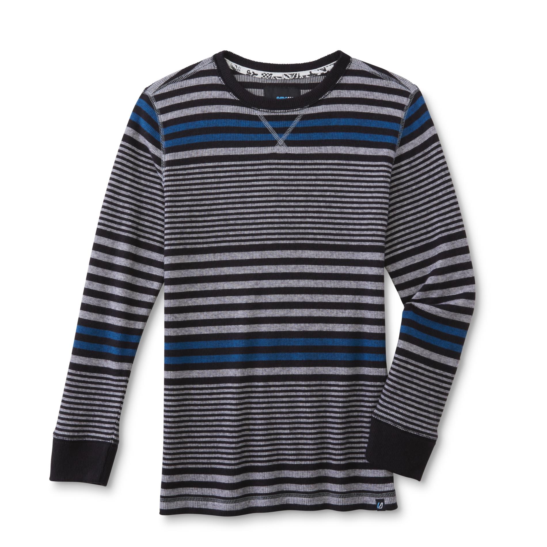 Amplify Boys' Thermal Shirt - Striped