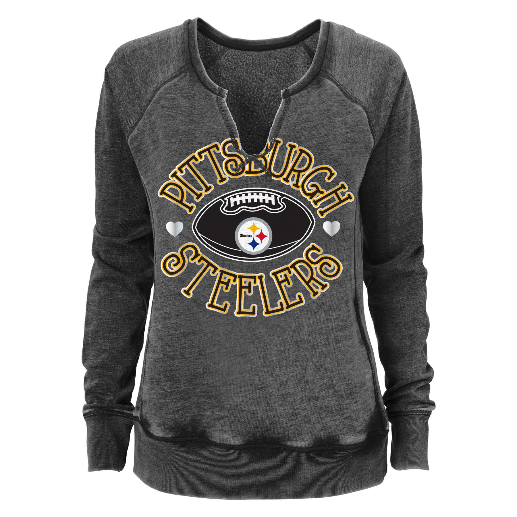 NFL Juniors' Fleece Top - Pittsburgh Steelers