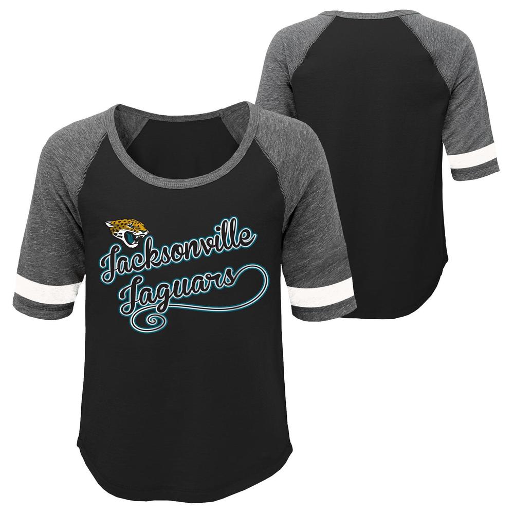 NFL Juniors' Raglan T-Shirt - Jacksonville Jaguars