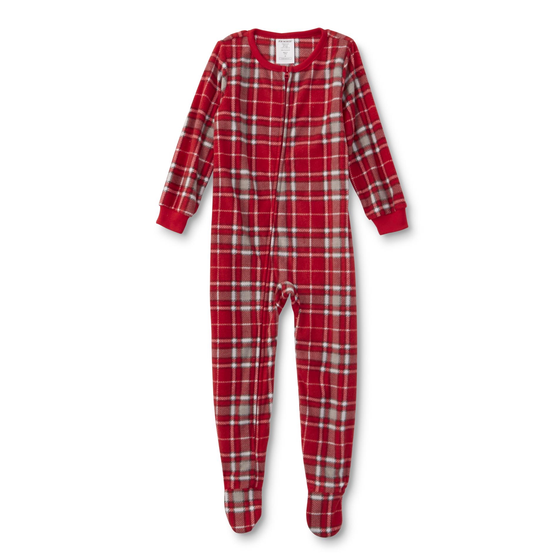 Joe Boxer Infant & Toddler's Christmas Sleeper Pajamas - Plaid