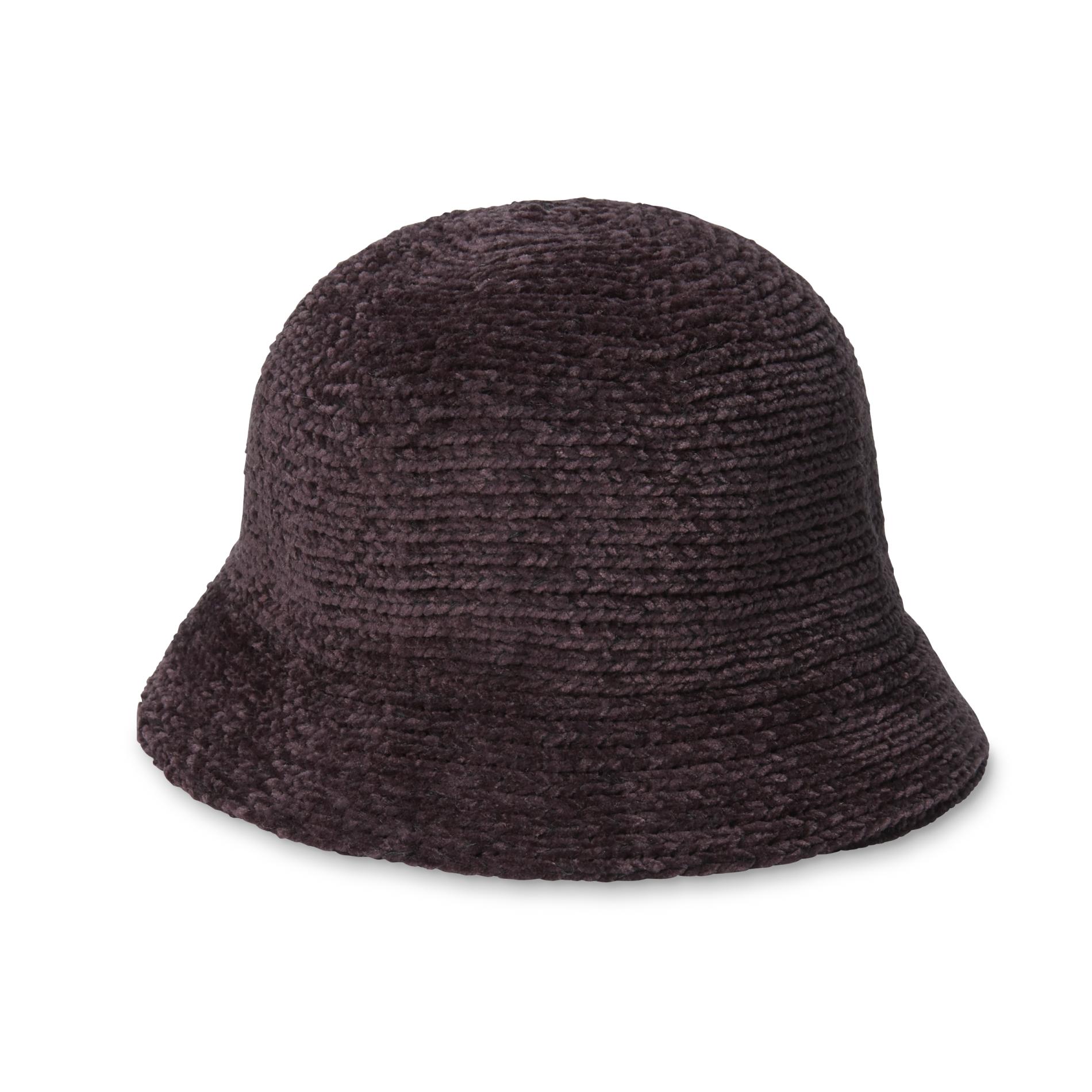 Women's Chenille Cloche Hat