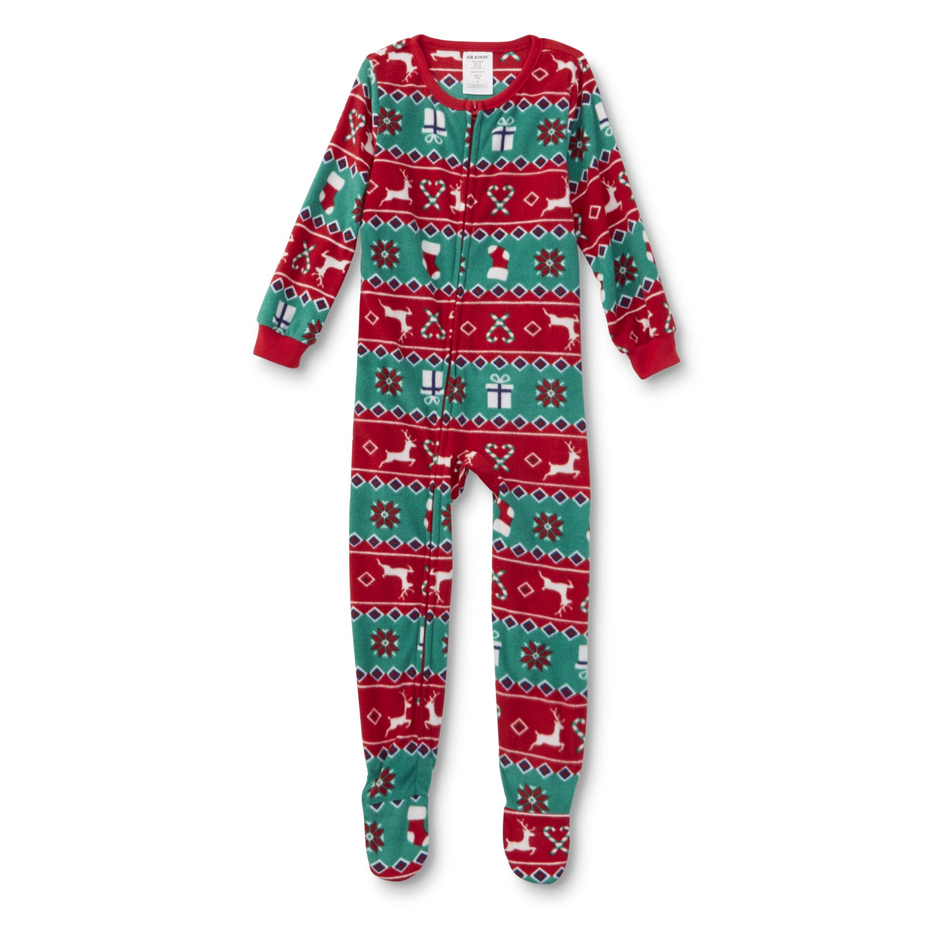 Joe Boxer Infant & Toddler's Christmas Sleeper Pajamas - Presents