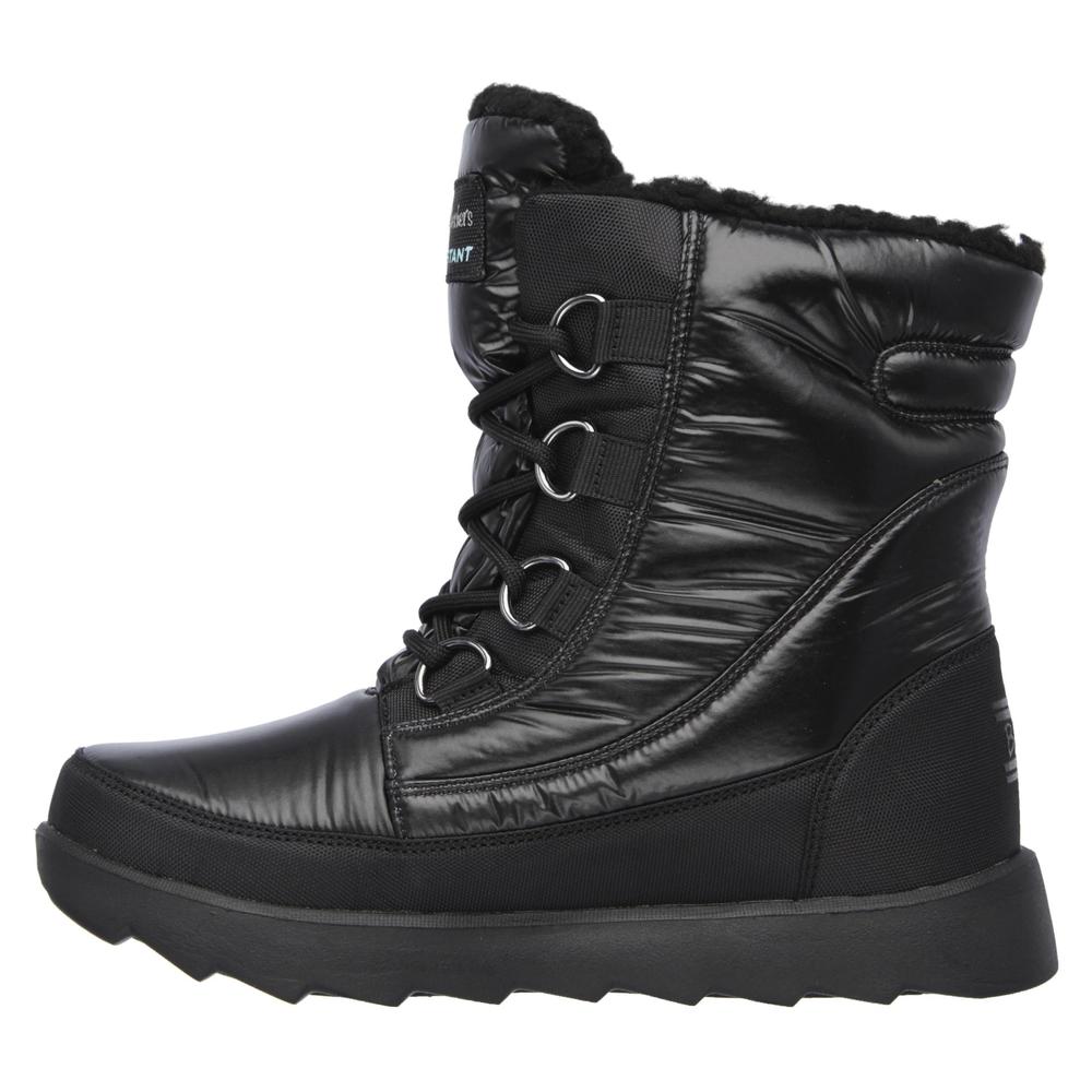 Skechers Women's Mementos Snow Cap Water Resistant Boot - Black