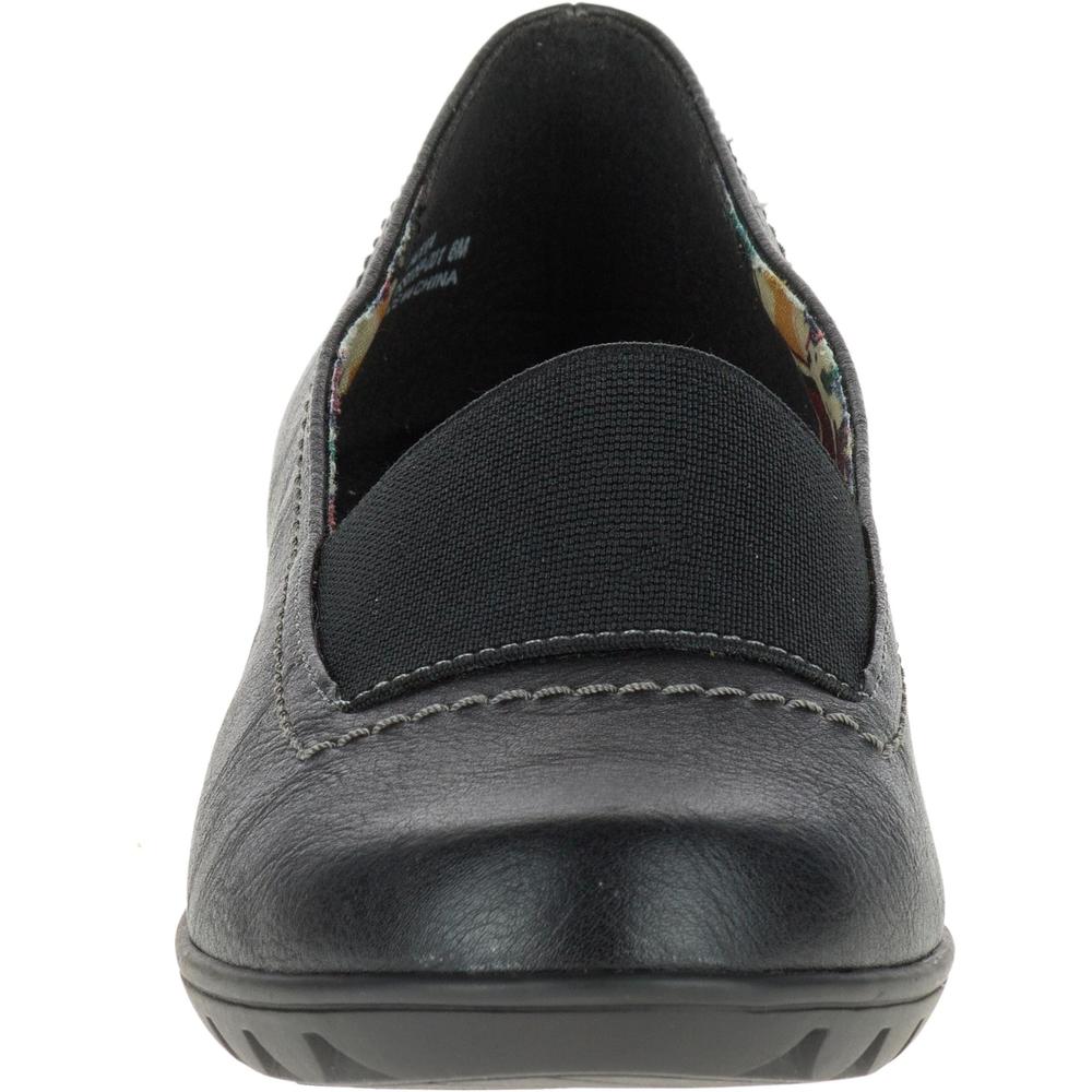 Soft Style by Hush Puppies Women's Varya Black Slip-On Shoe - Wide Width Available