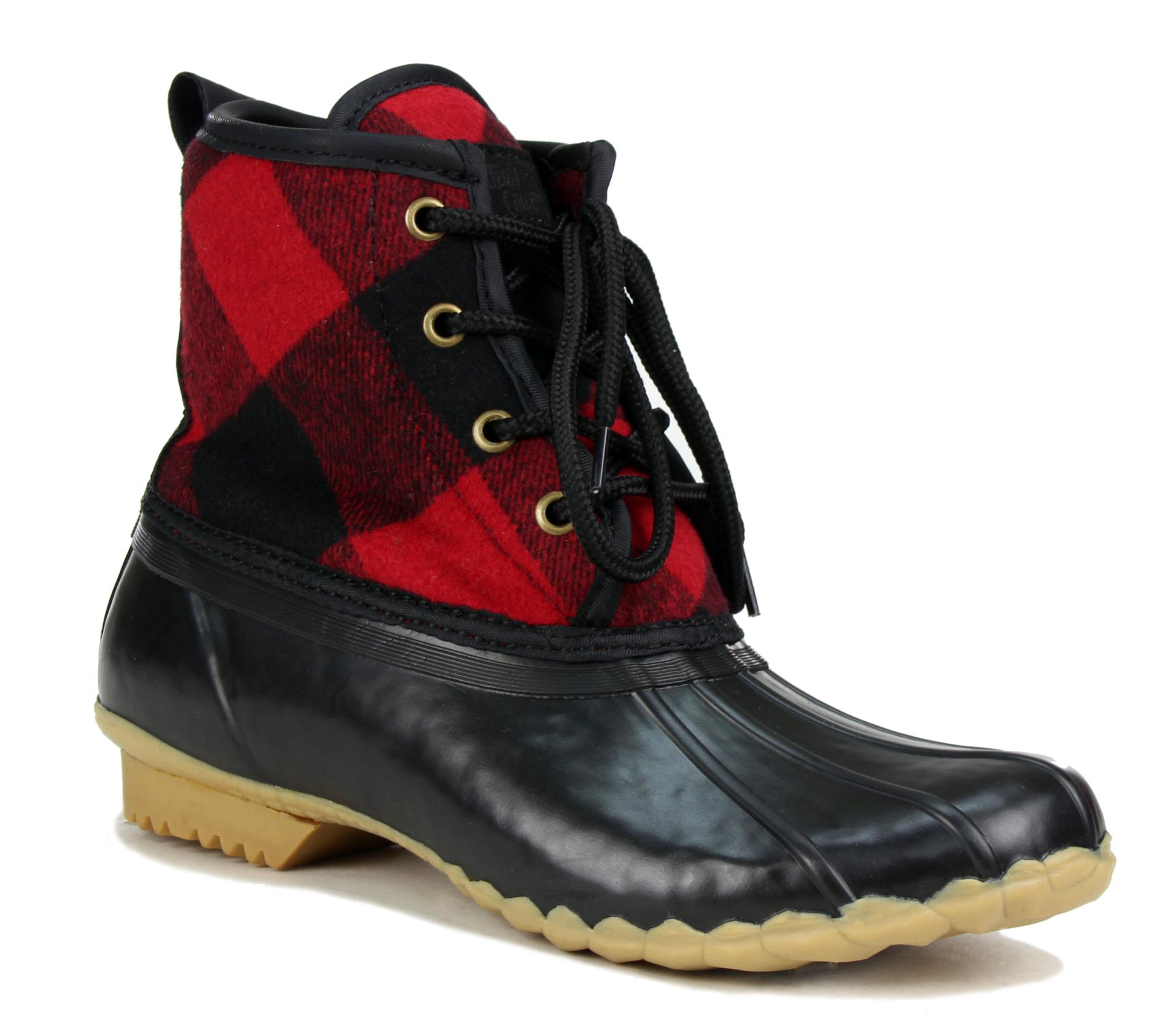 Western Chief Women's Winter/Weather Boot - Red/Black