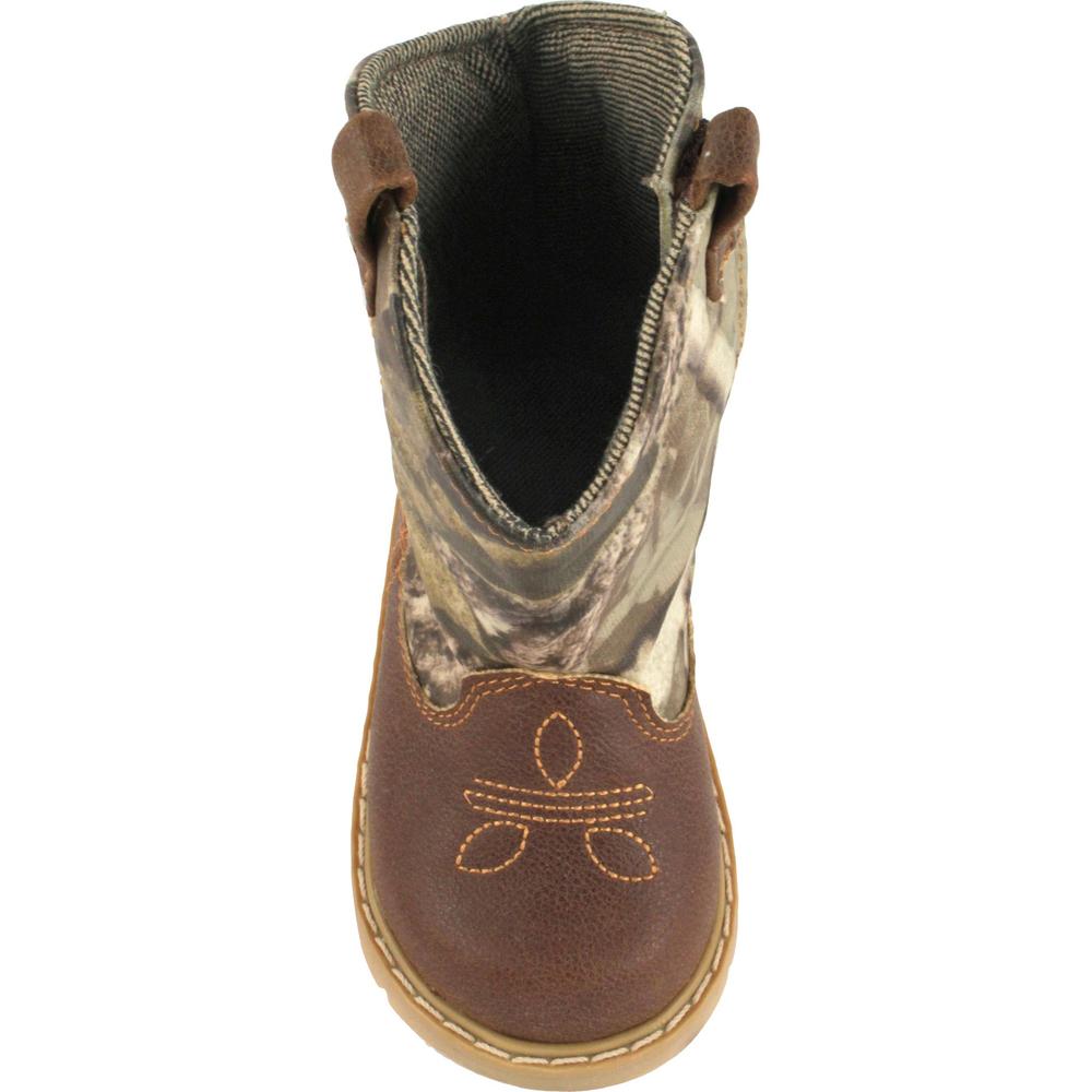 Natural Steps Toddler Boys' Legend Brown/Camo Cowboy Boot