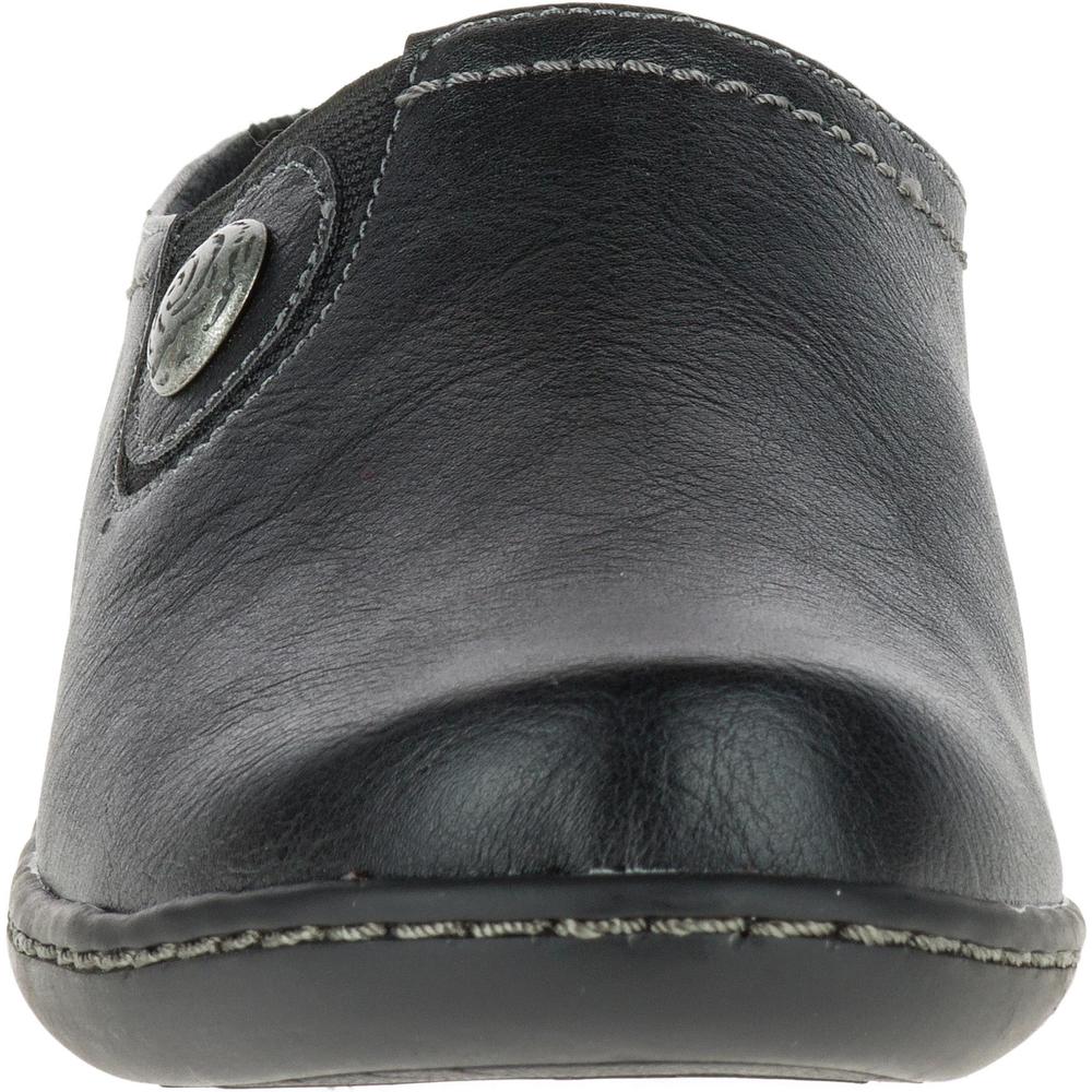 Soft Style by Hush Puppies Women's Jamila Leather Clog - Black