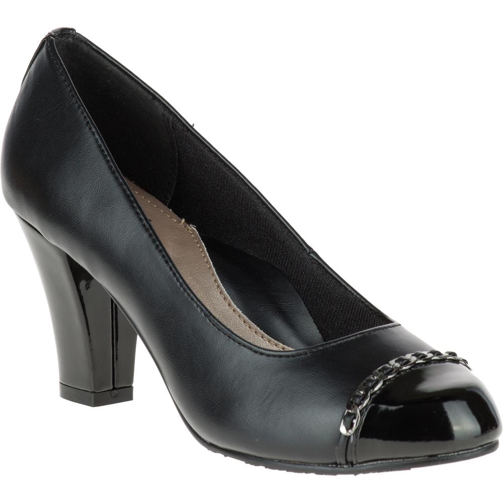Soft Style by Hush Puppies Women's Calina Black High-Heel Pump - Wide Width Available