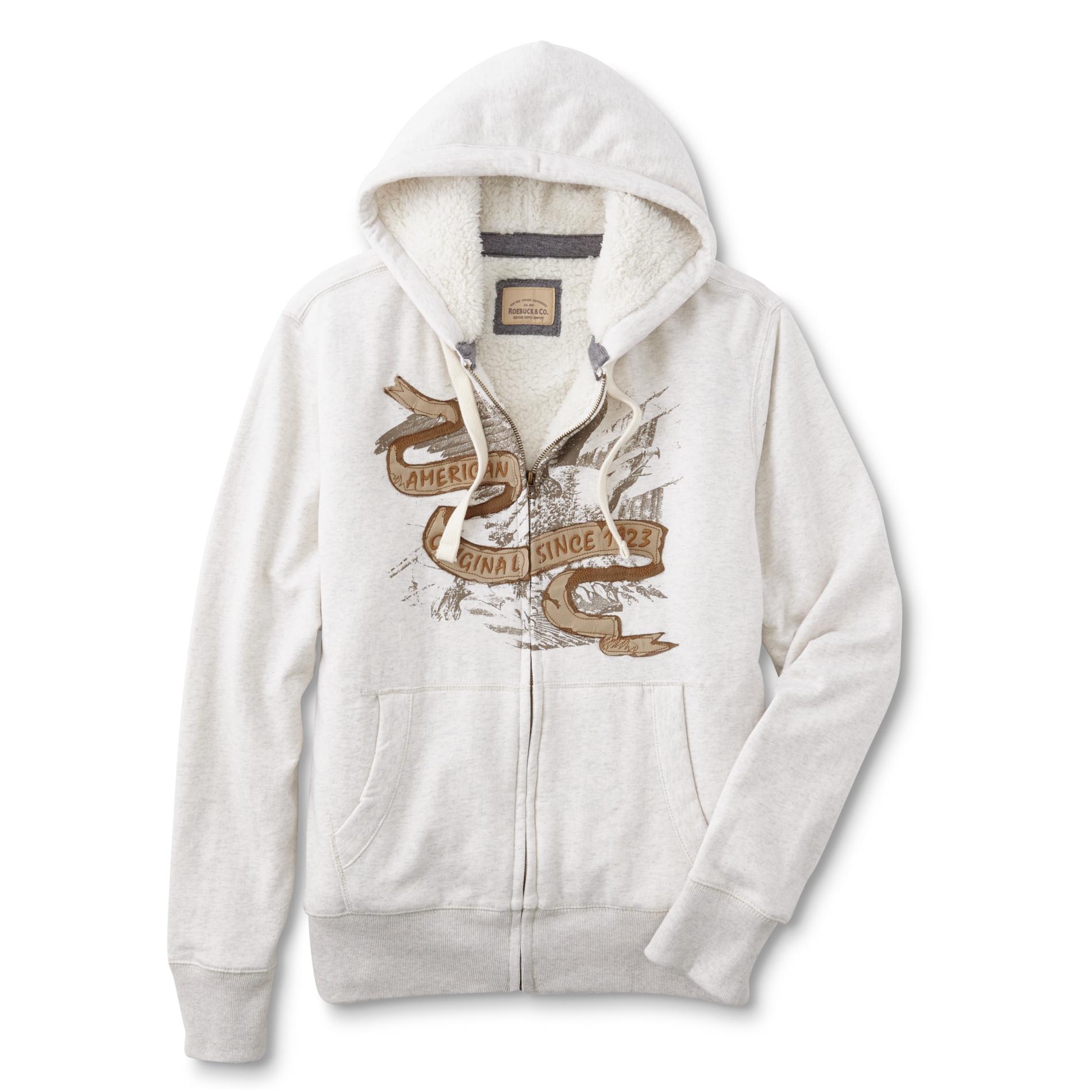 Roebuck & Co. Young Men's Graphic Hoodie Jacket - Eagle
