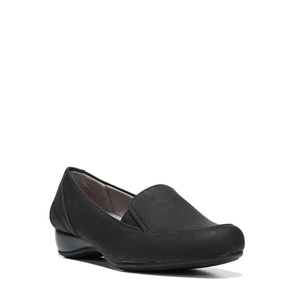 LifeStride Women's Disco Black Loafer - Wide Width Available