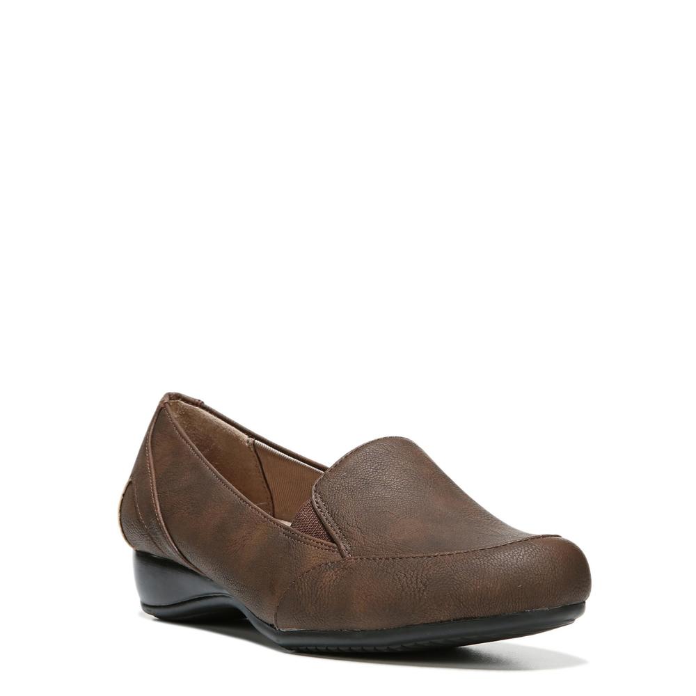 LifeStride Women's Disco Tan Loafer - Wide Width Available