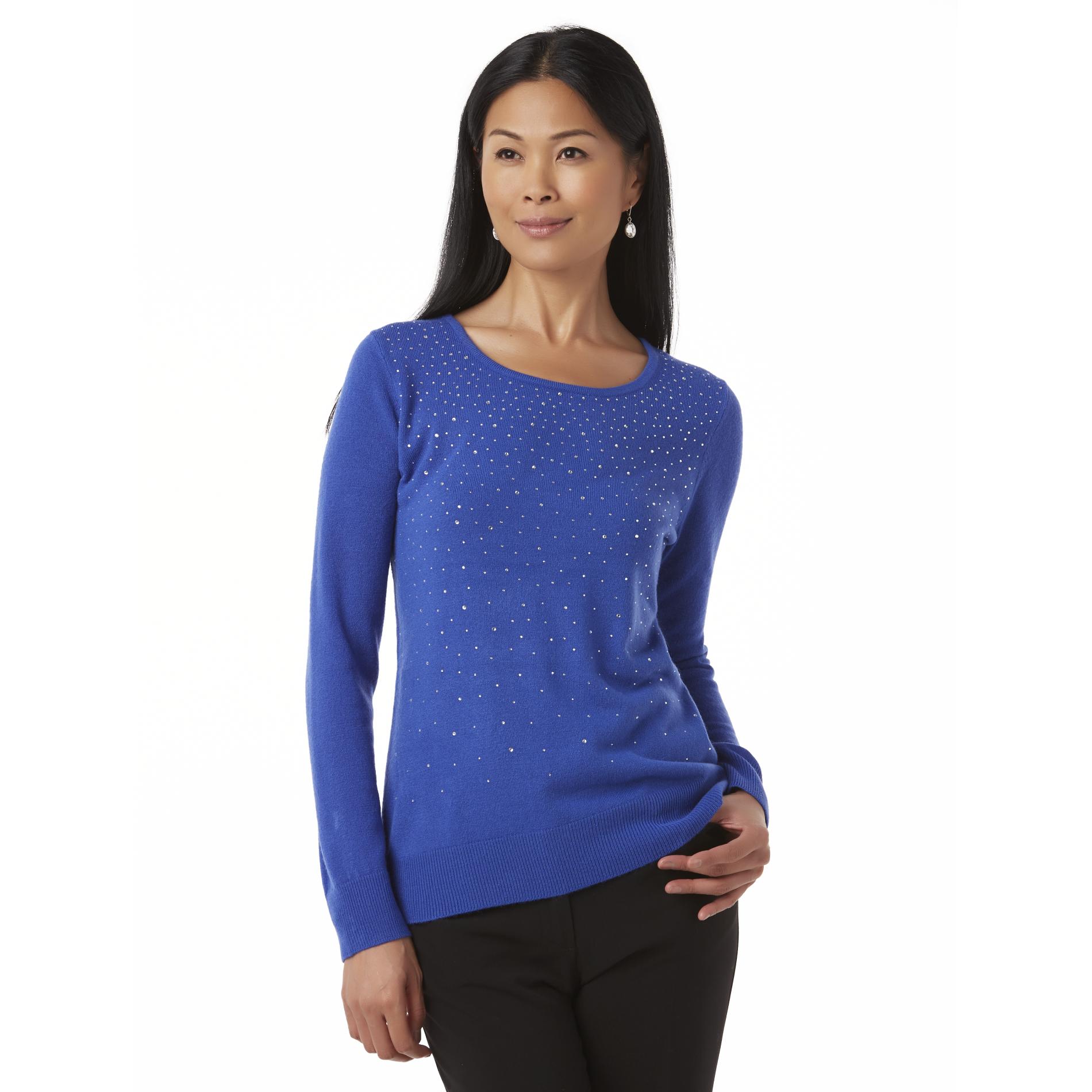 Laura Scott Women's Embellished Sweater