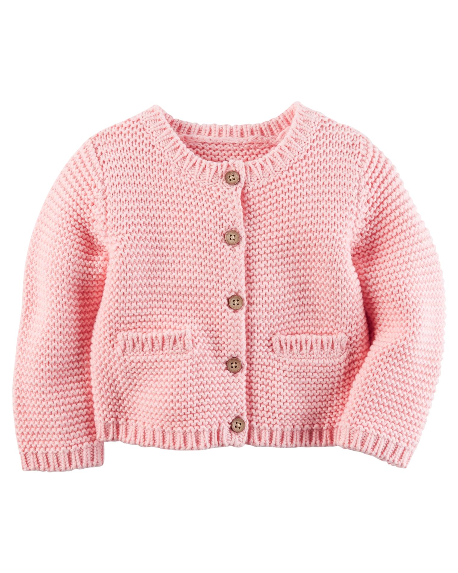 Carter's Newborn Girls' Cardigan Sweater