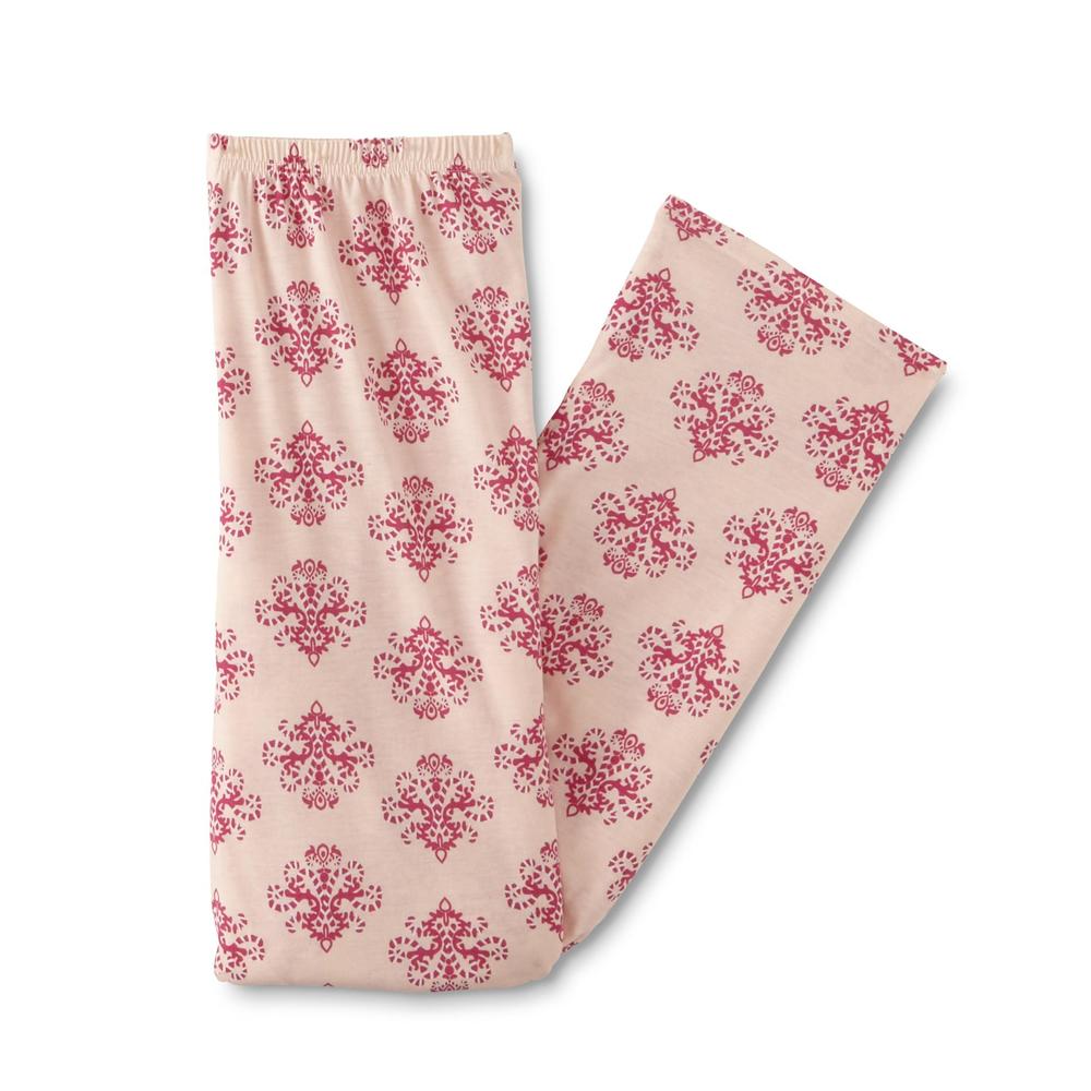 Laura Scott Women's Pajama Top & Pants - Snowflakes
