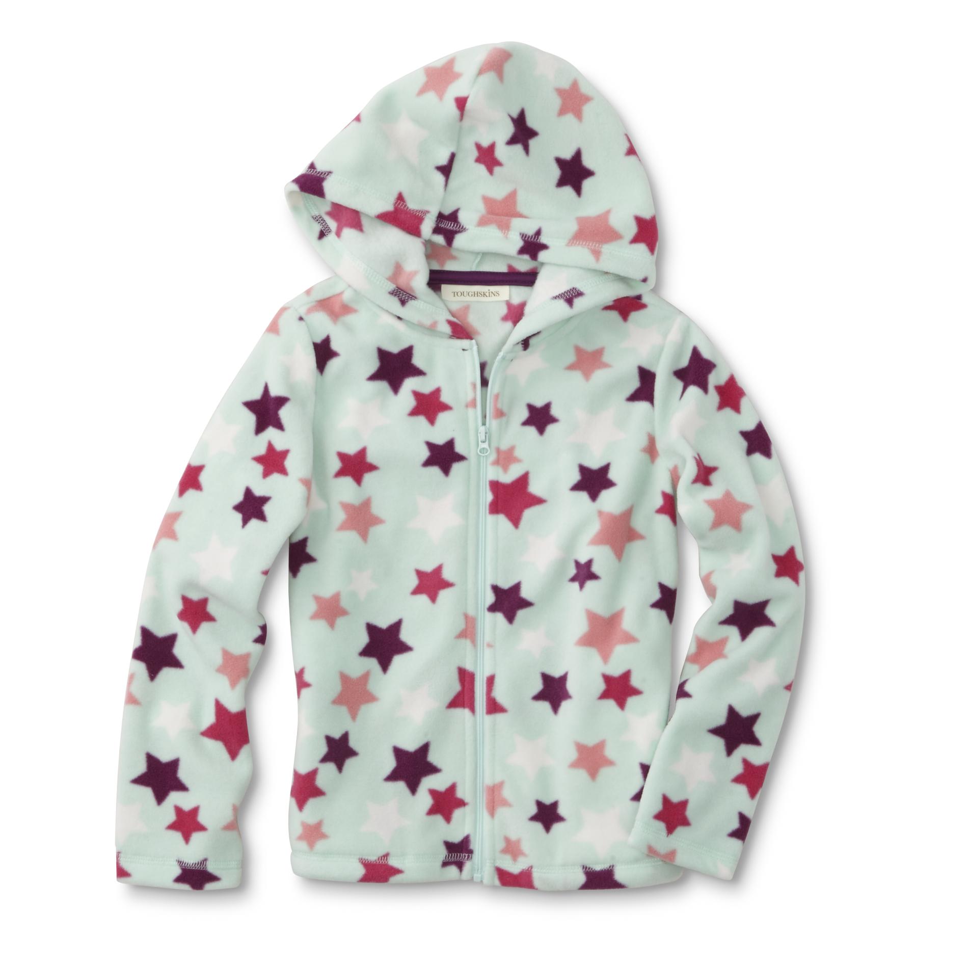 Toughskins Infant & Toddler Girls' Fleece Hoodie Jacket - Stars
