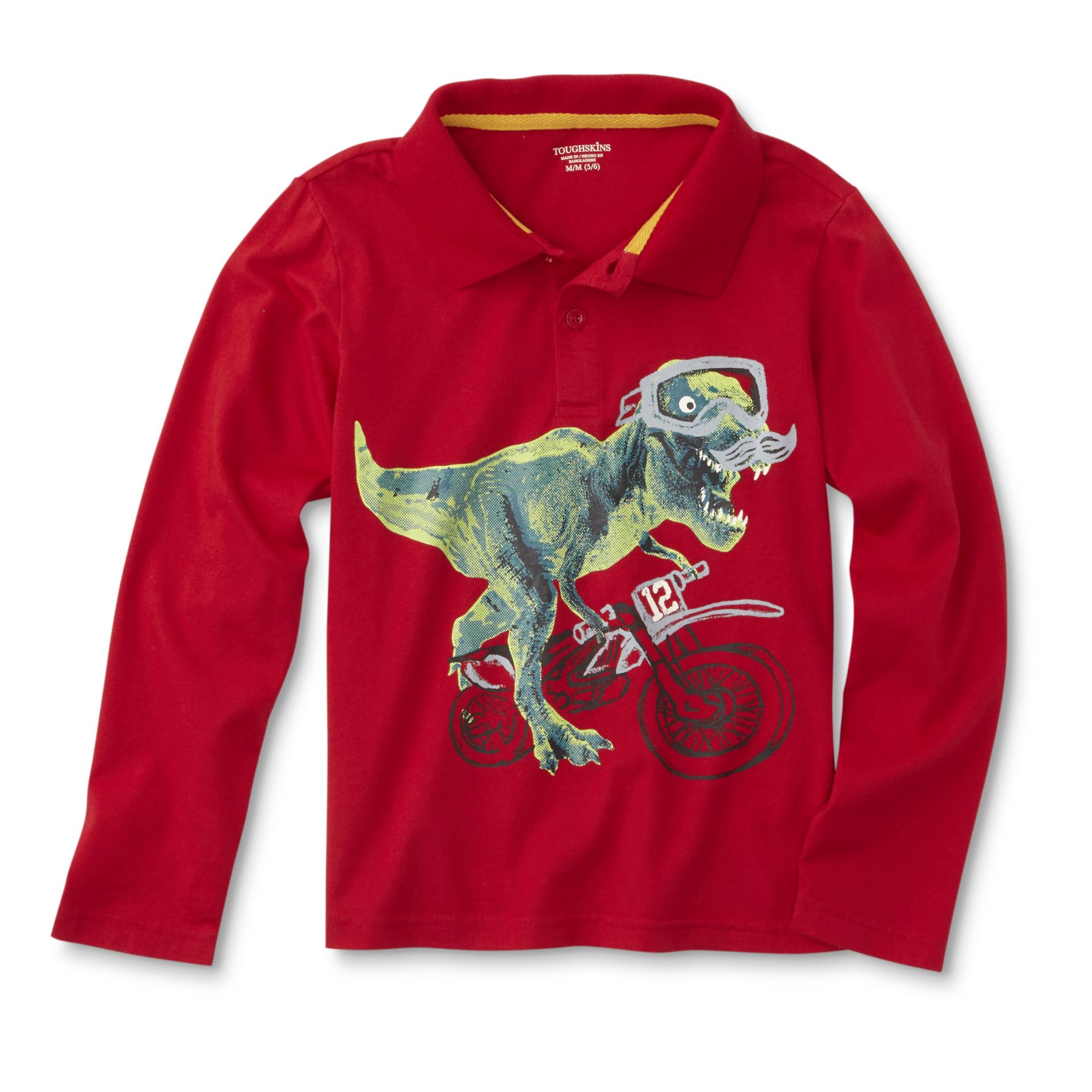 Toughskins Boys' Polo Shirt - Dinosaur