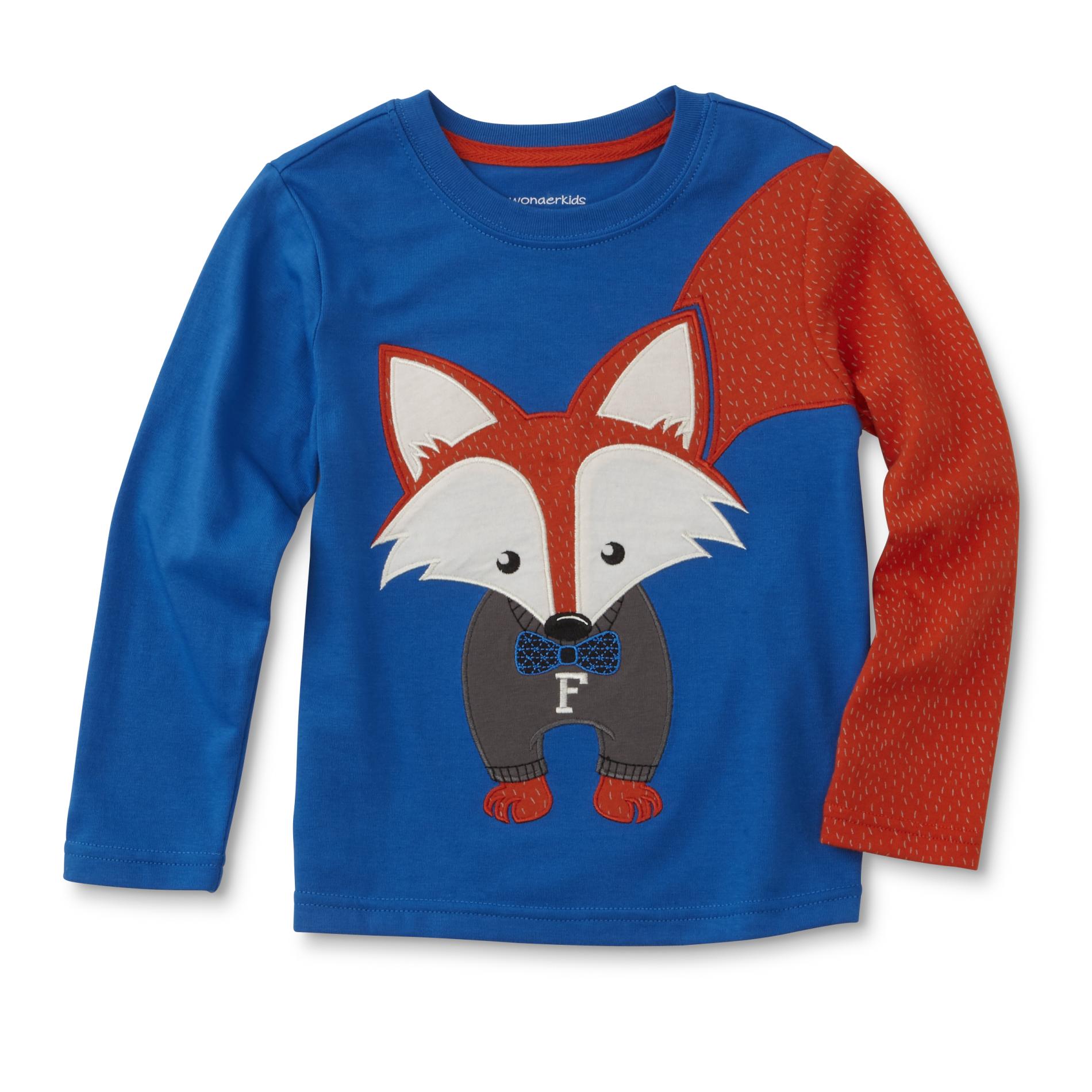 WonderKids Toddler Boys' Long-Sleeve T-Shirt - Fox