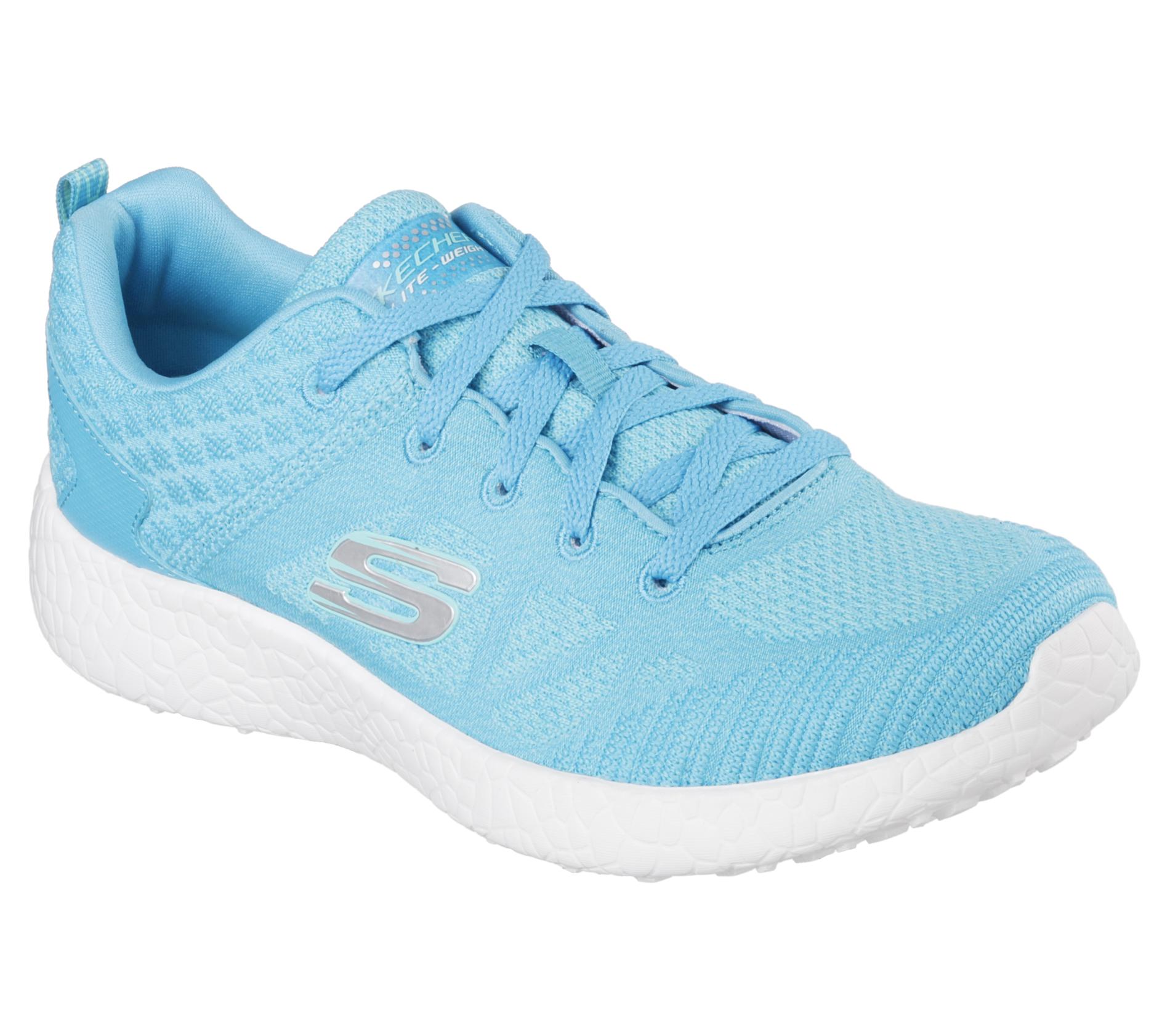 Skechers Women s Burst Athletic Shoe Light Blue