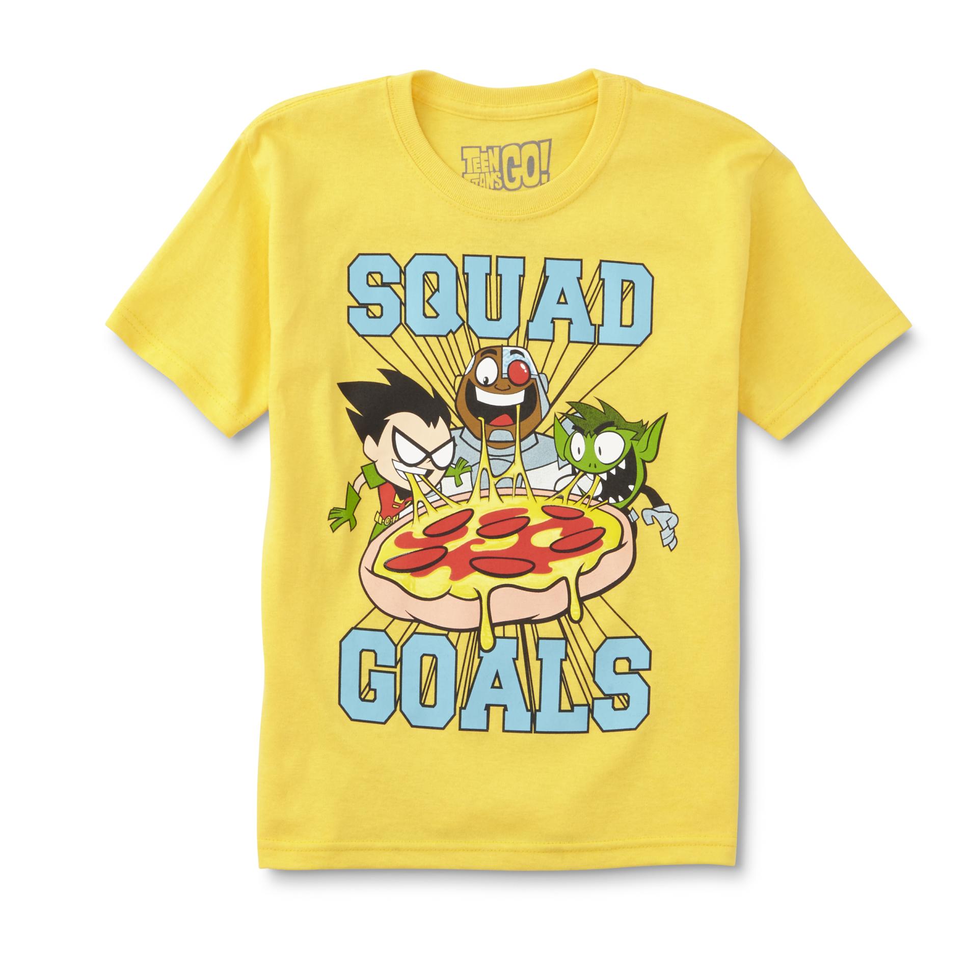 DC Comics Teen Titans Boys' Graphic T-Shirt - Squad Goals