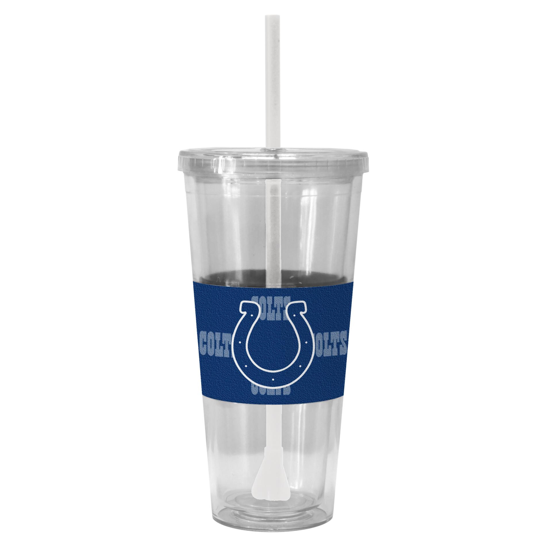 NFL Double-Wall Straw Tumbler - Indianapolis Colts NFL Double-Wall Straw Tumbler - Indianapolis Colts