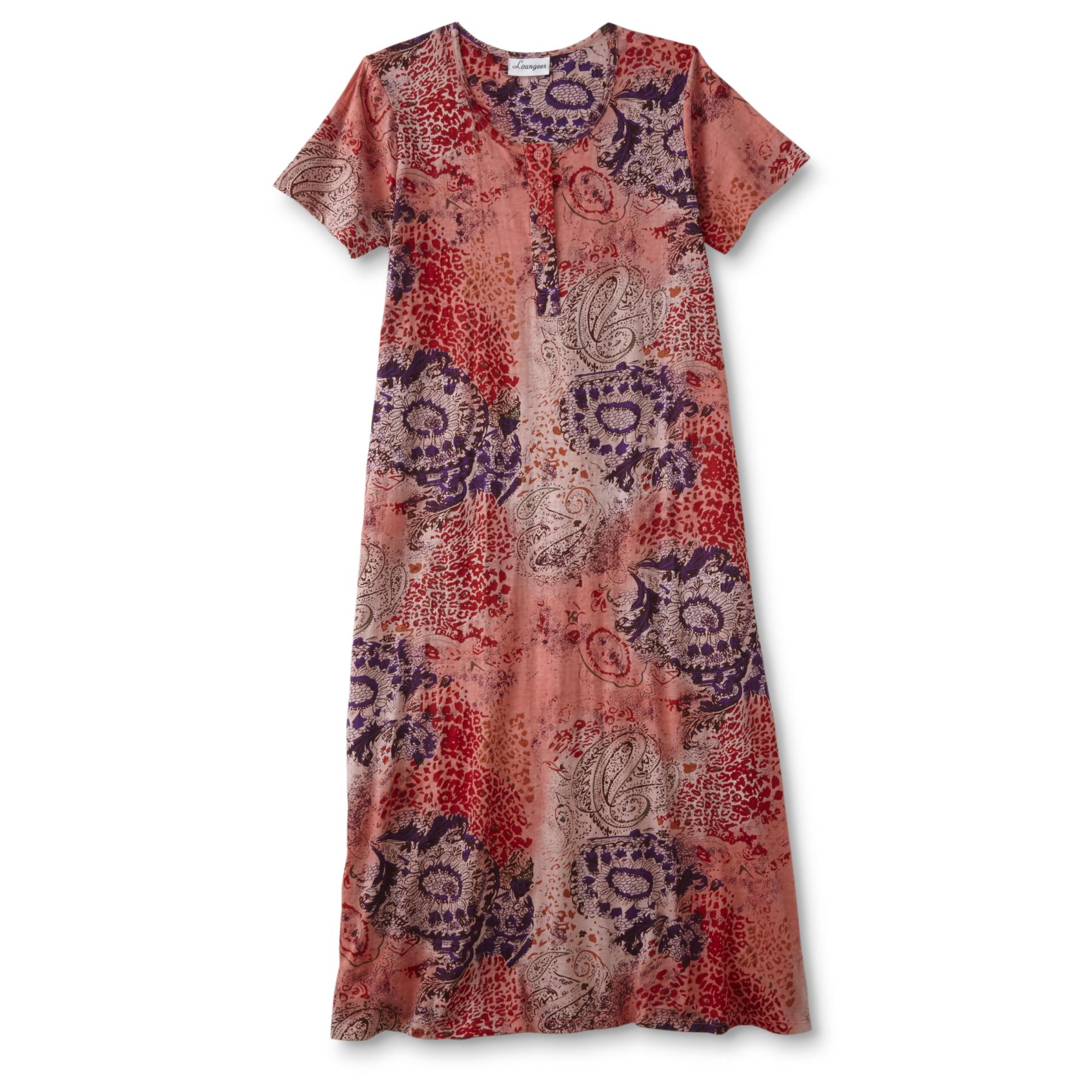 Loungees Women's Lounge Dress - Abstract