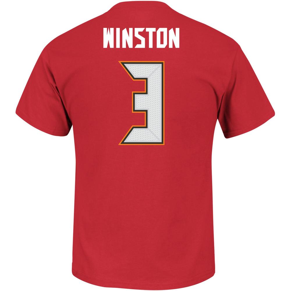 NFL Men's Crew Neck T-Shirt - Tampa Bay Buccaneers Jameis Winston