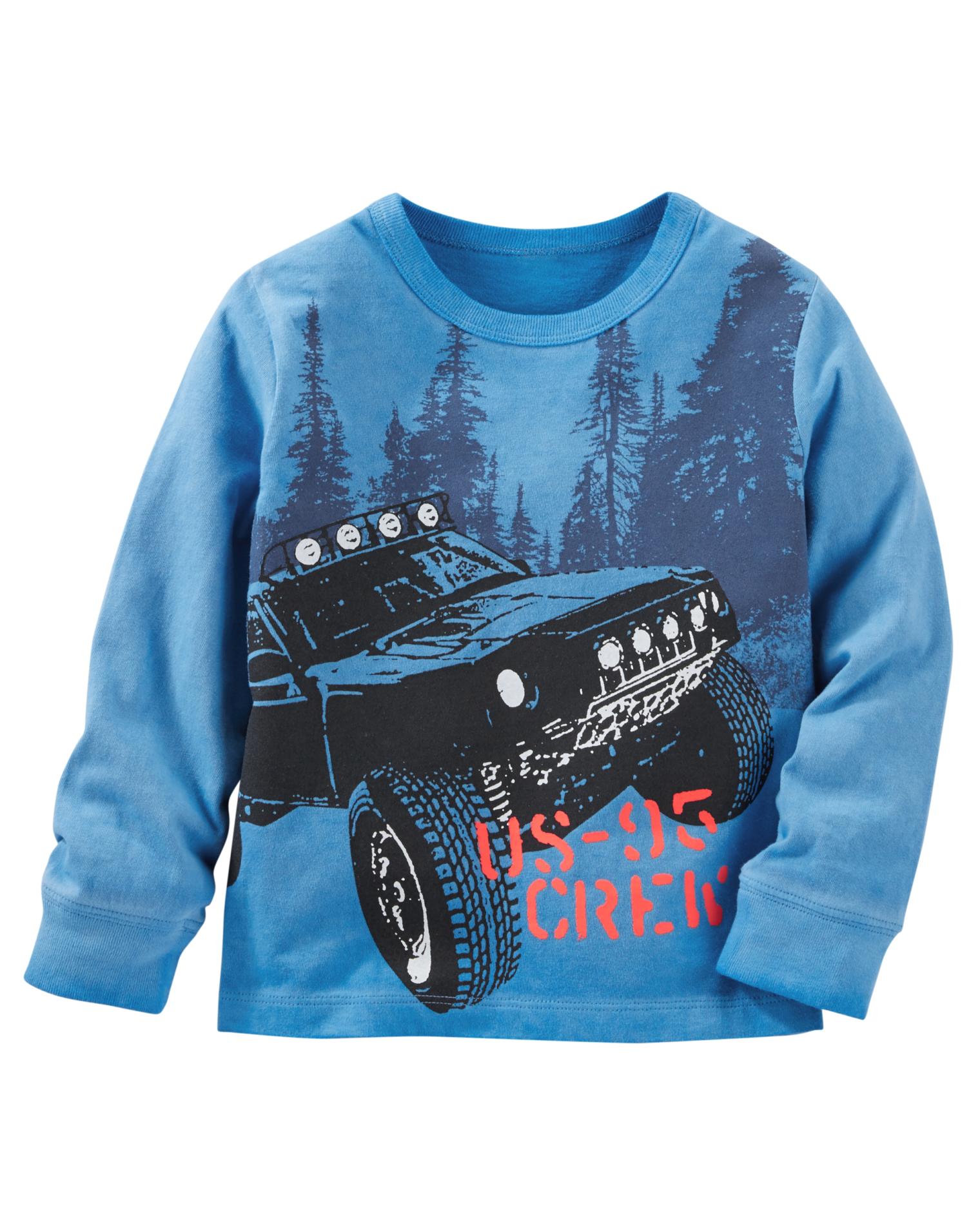 OshKosh Boys' Long-Sleeve T-Shirt - Truck