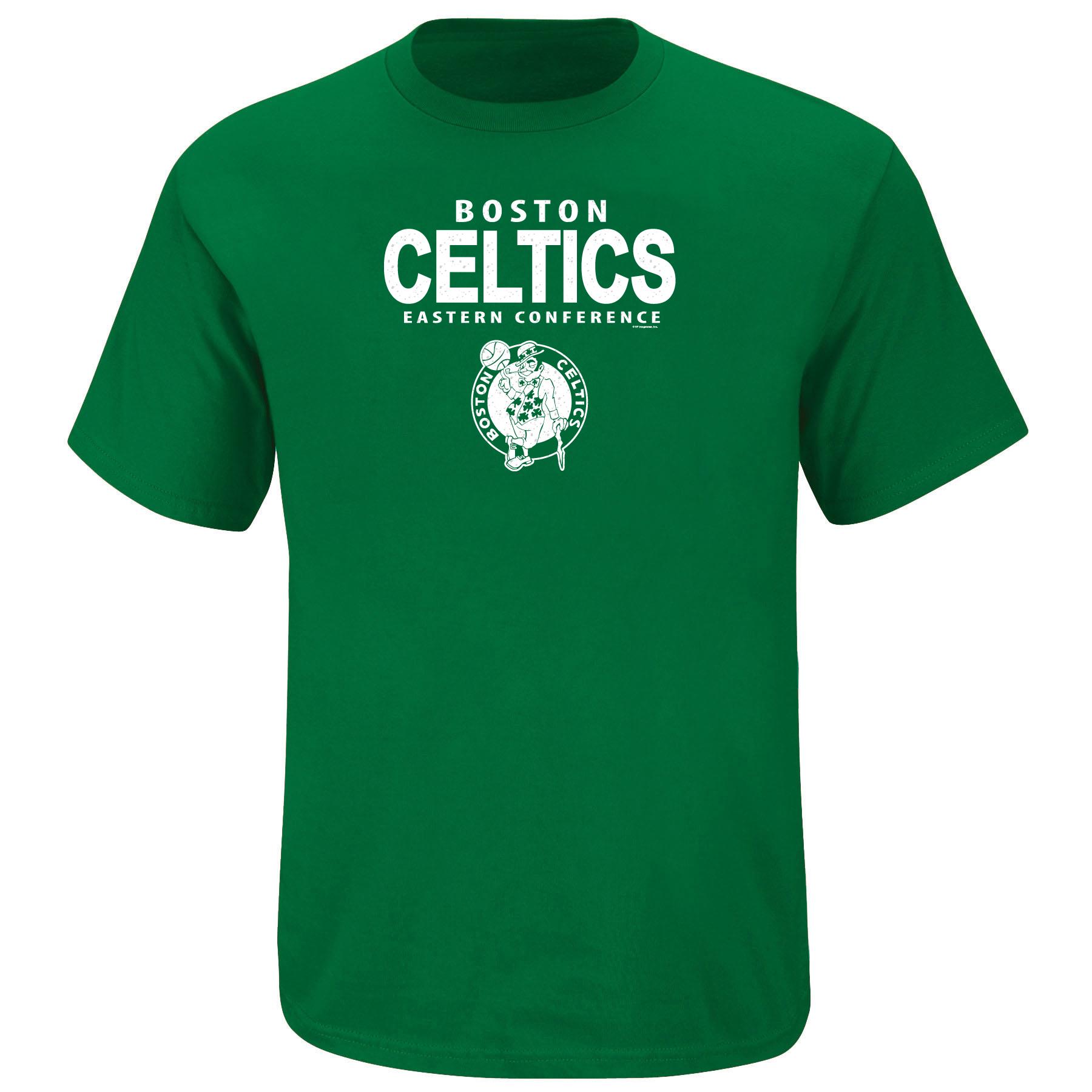 NBA(CANONICAL) Men's Big & Tall Graphic T-Shirt - Boston Celtics