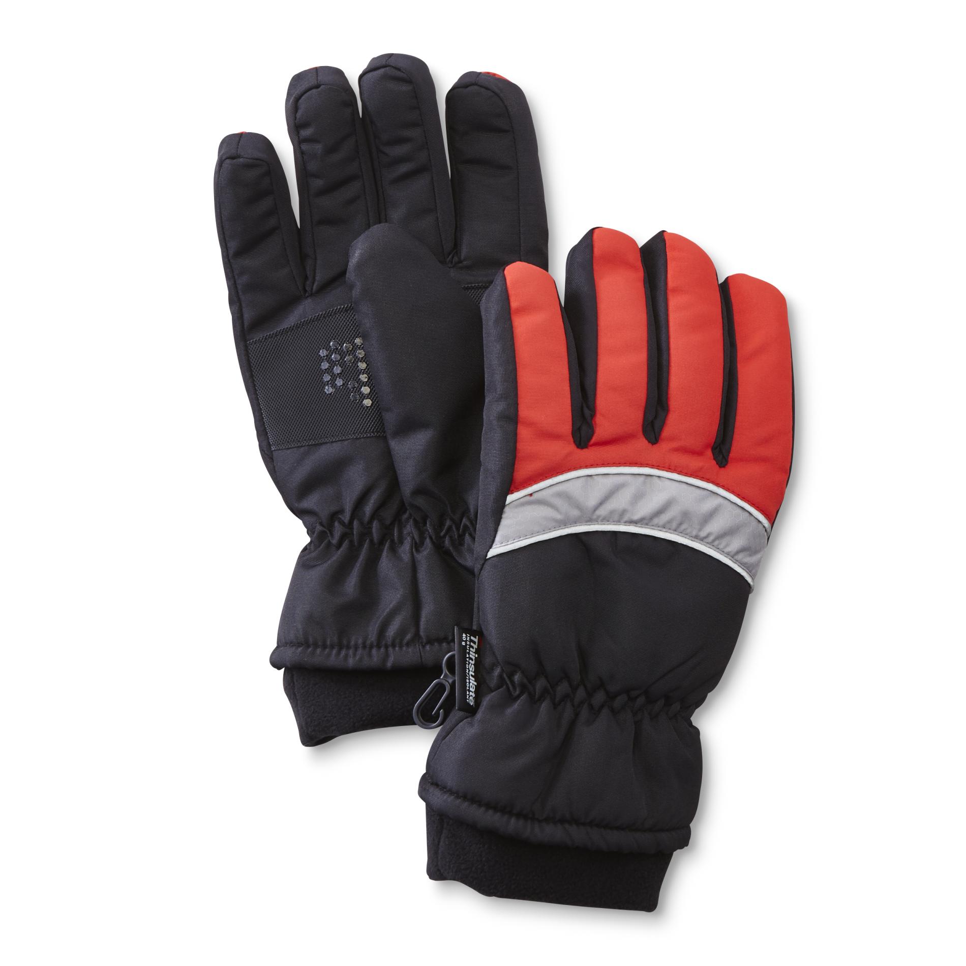 Minus Zero Boys' Insulated Ski Gloves