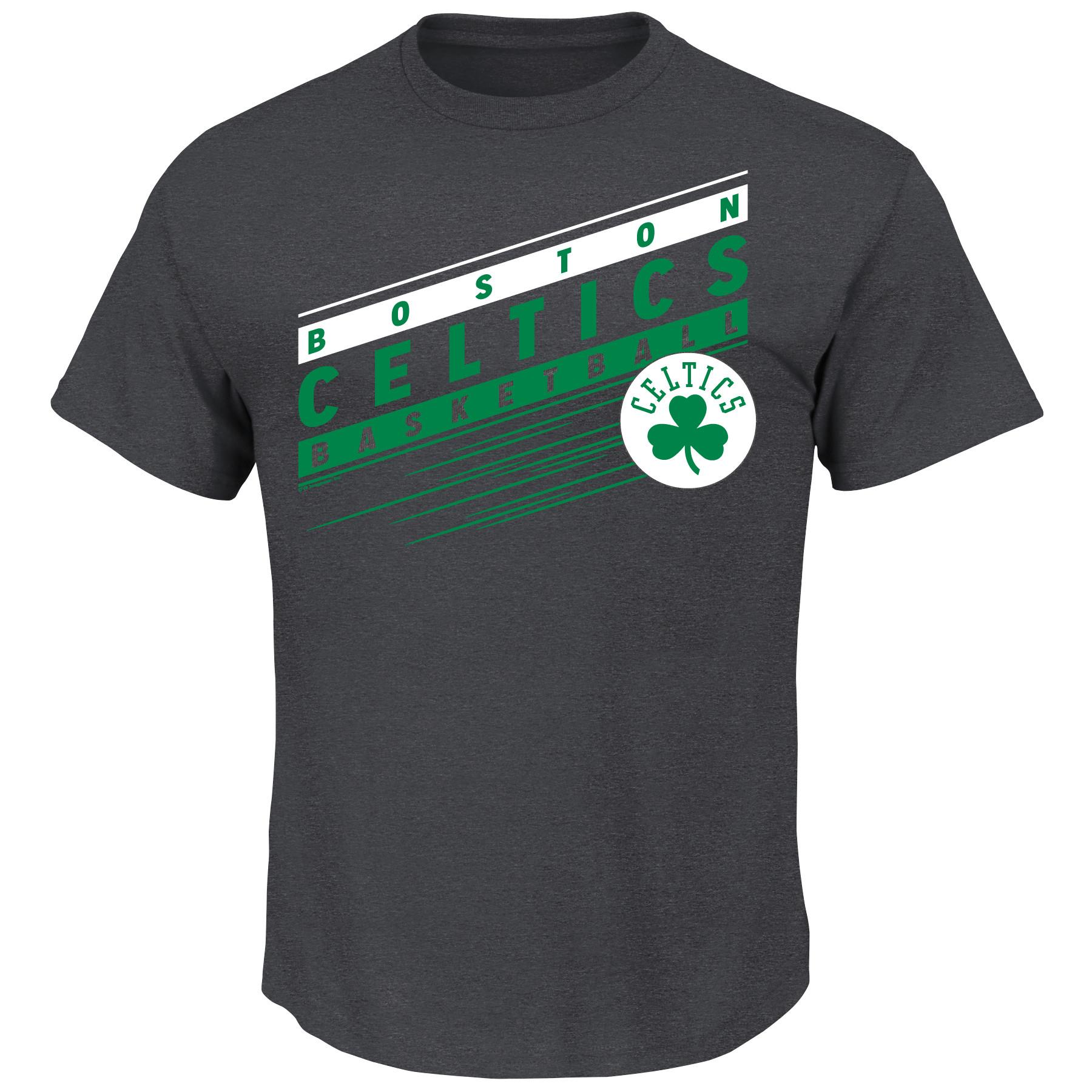 NBA(CANONICAL) Men's Big & Tall Graphic T-Shirt - Boston Celtics