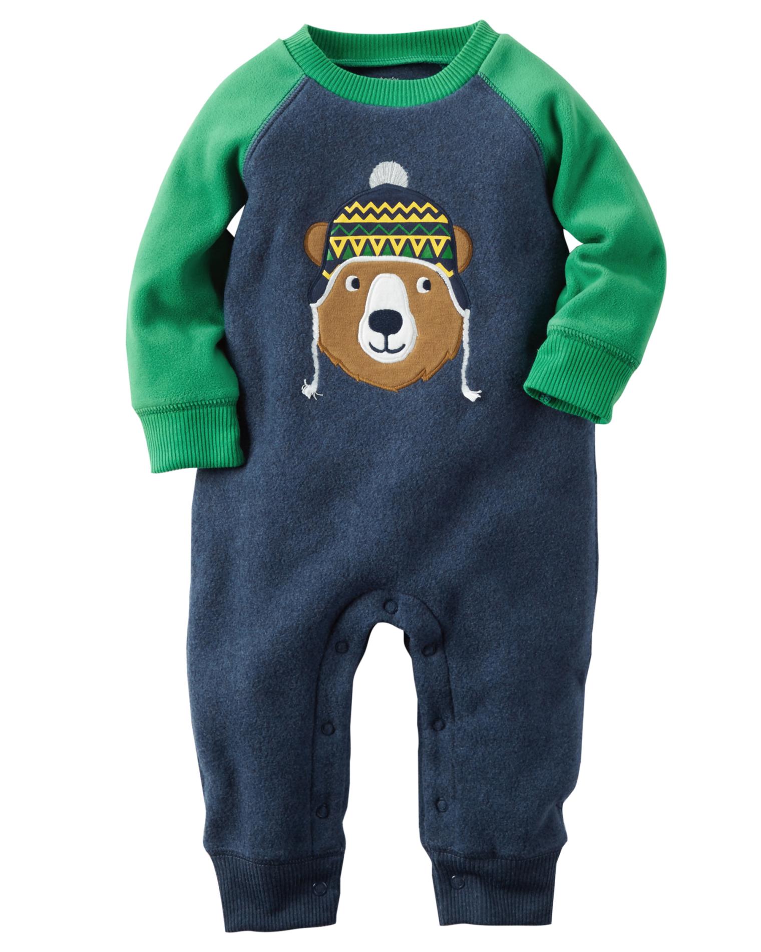 Carter's Newborn & Infant Boys' Sleeper Pajamas - Colorblock