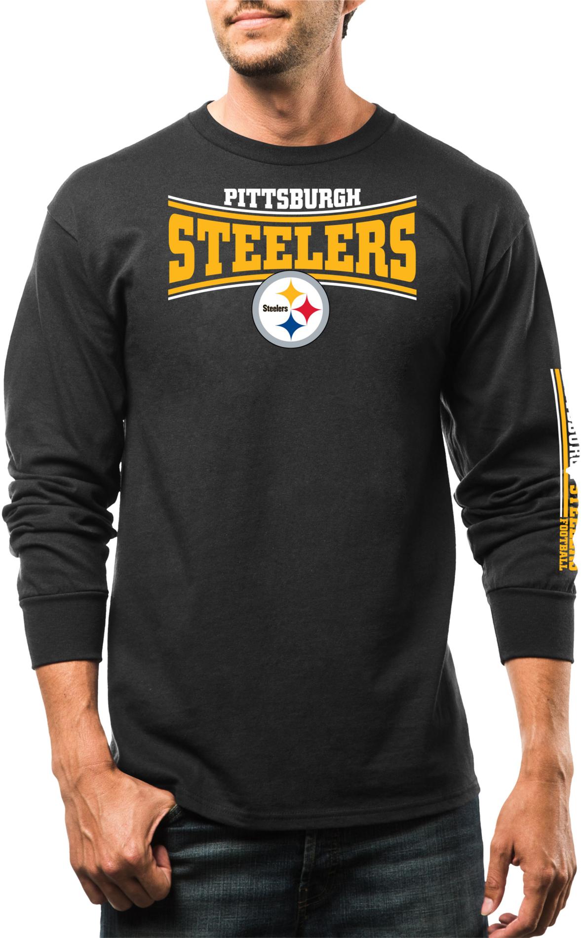 NFL Men's Long-Sleeve T-Shirt - Pittsburgh Steelers