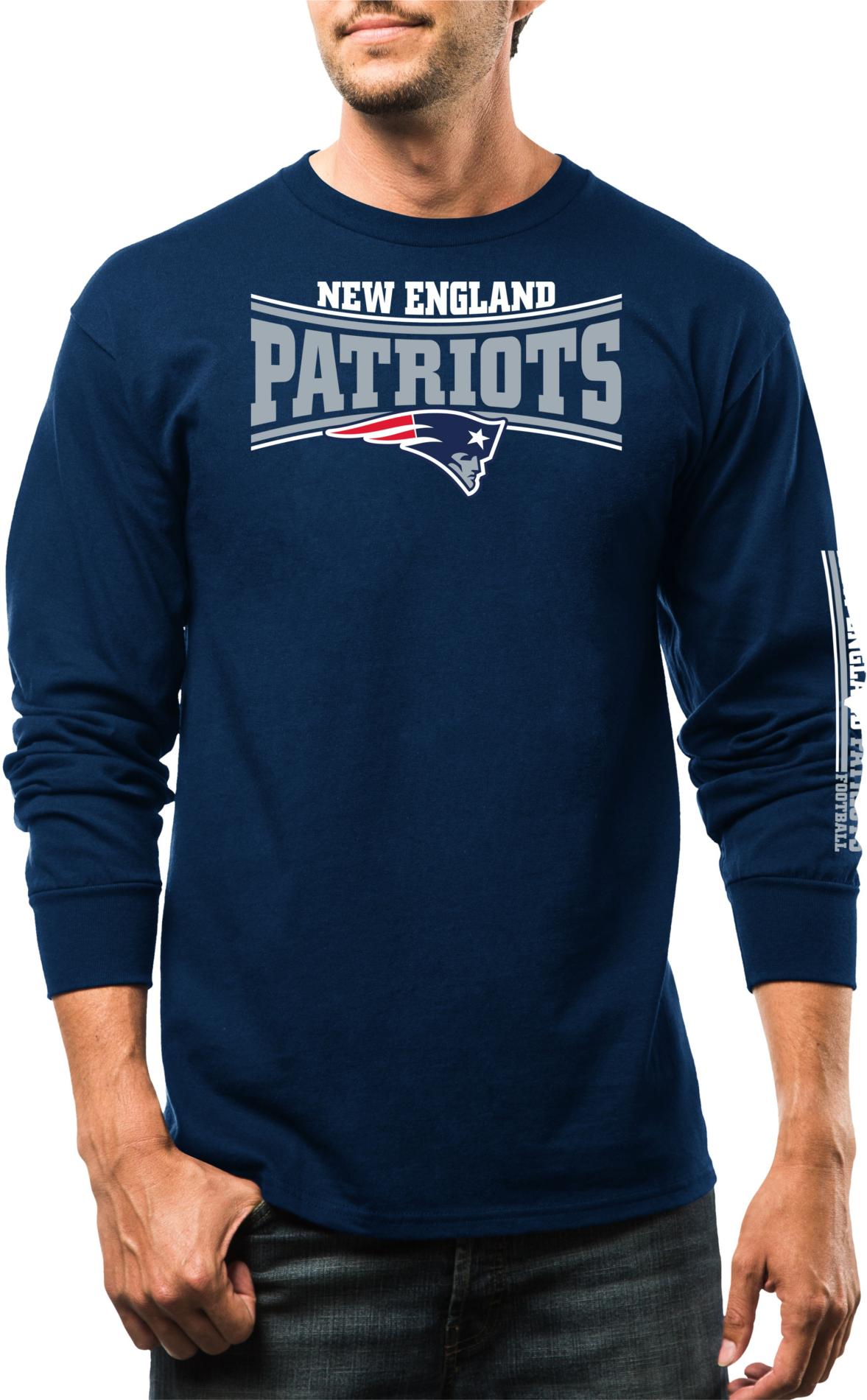 NFL Men's Long-Sleeve T-Shirt - New England Patriots