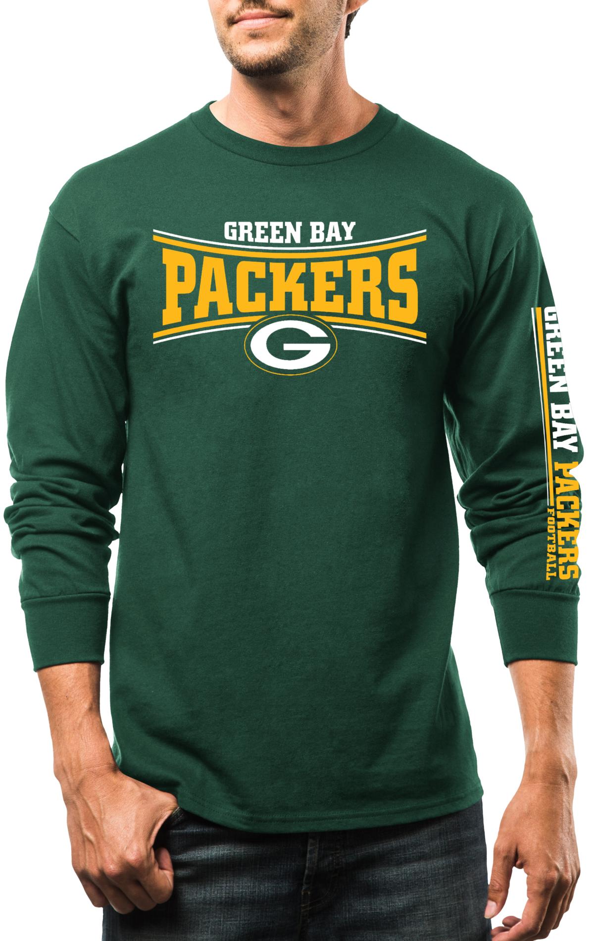 NFL Men's LongSleeve TShirt Green Bay Packers