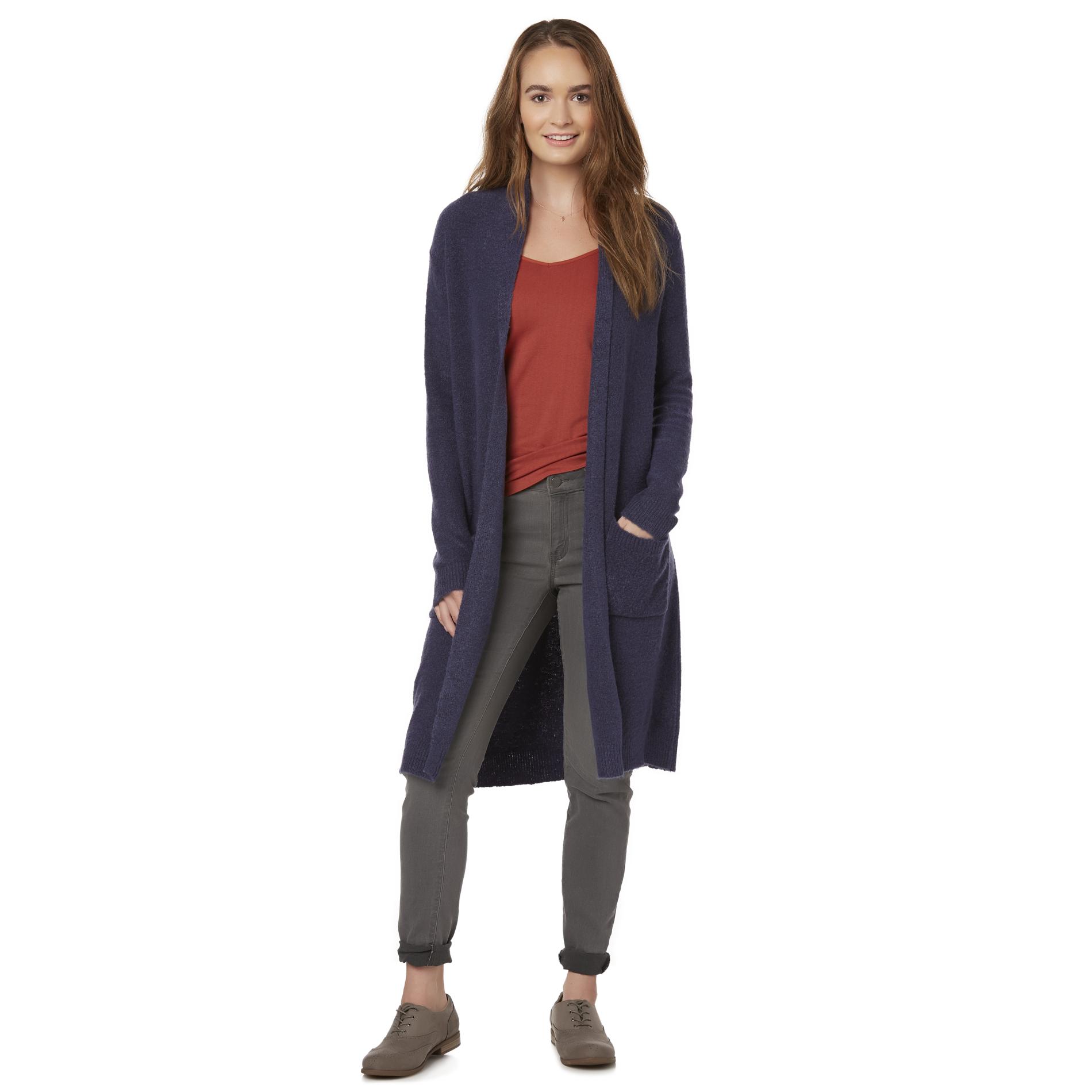 Simply Styled Women's Long Cardigan Sweater