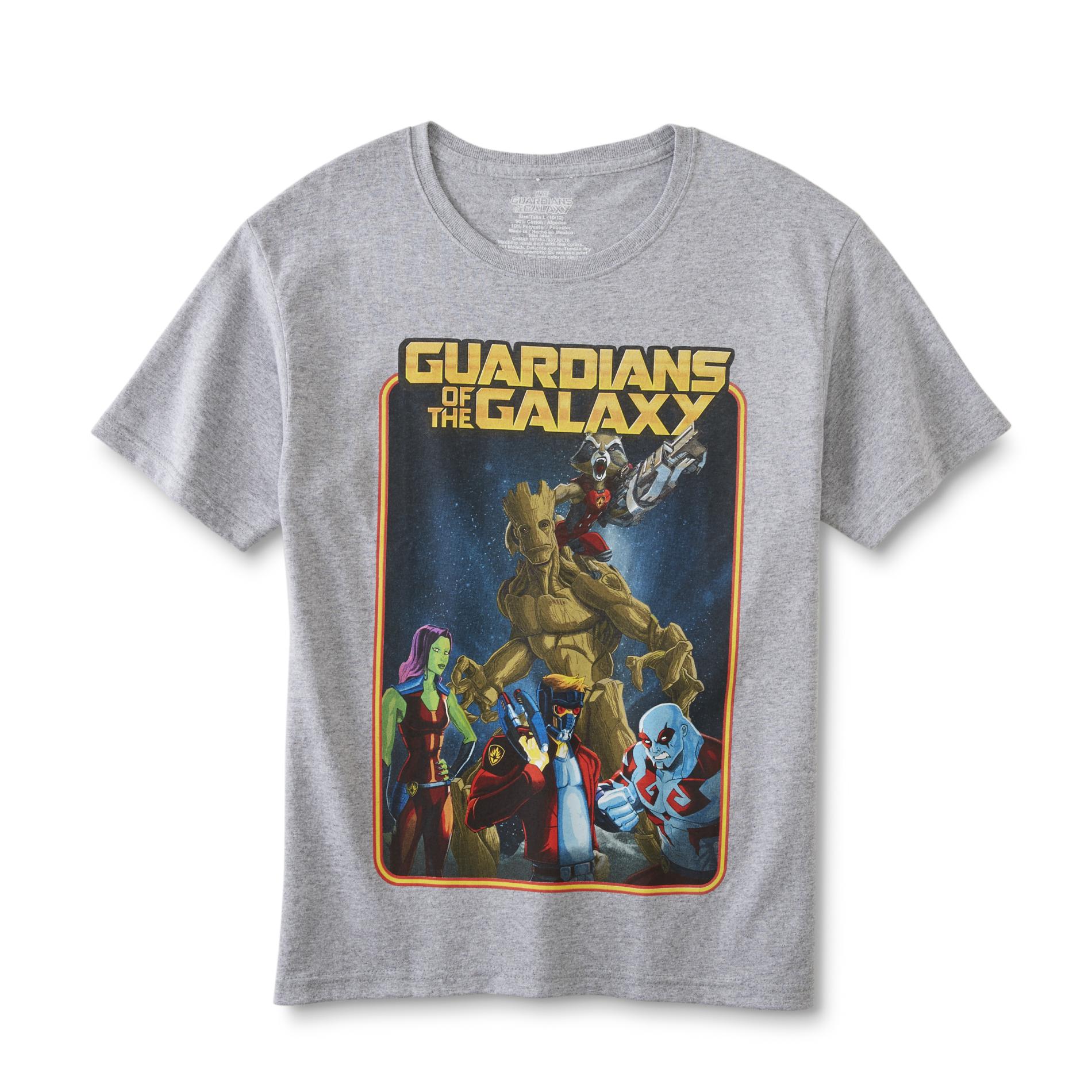 Marvel Guardians of the Galaxy Boys' Long-Sleeve Graphic T-Shirt