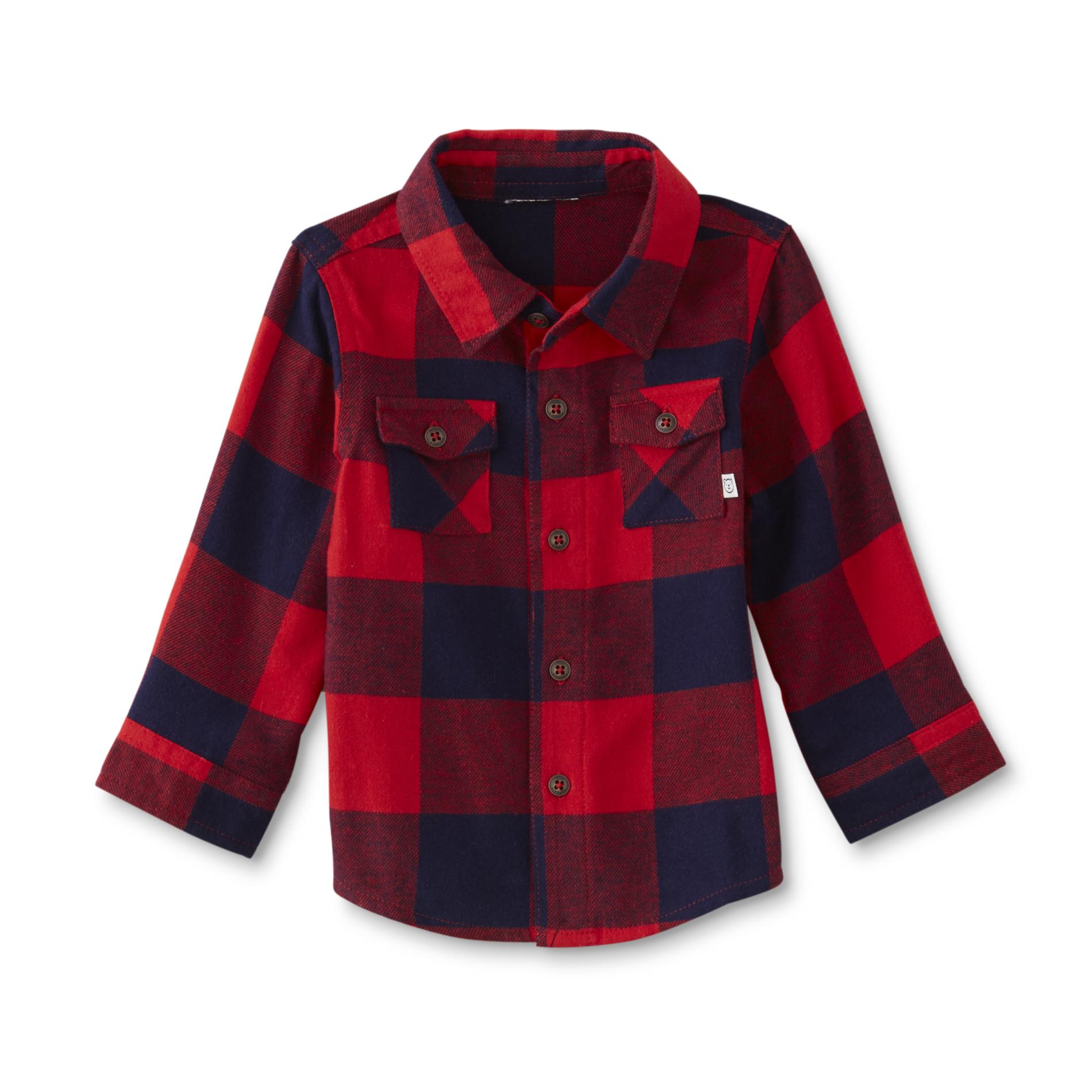 Little Wonders Newborn & Infant Boys' Flannel Shirt - Plaid