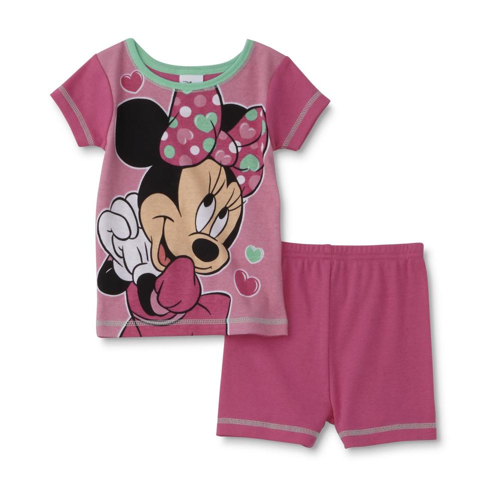 Disney Infant & Toddler Girls' 2-Pairs Pajamas - Minnie Mouse