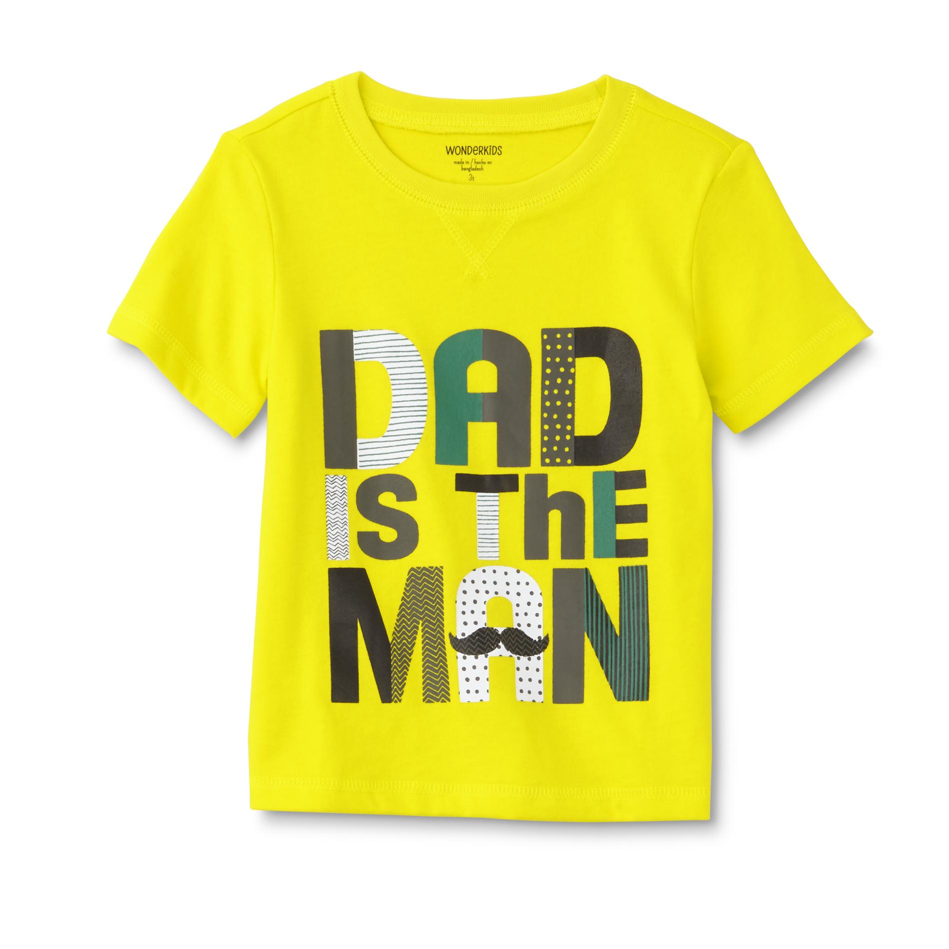 WonderKids Infant & Toddler Boys' Graphic T-Shirt - Dad Is The Man